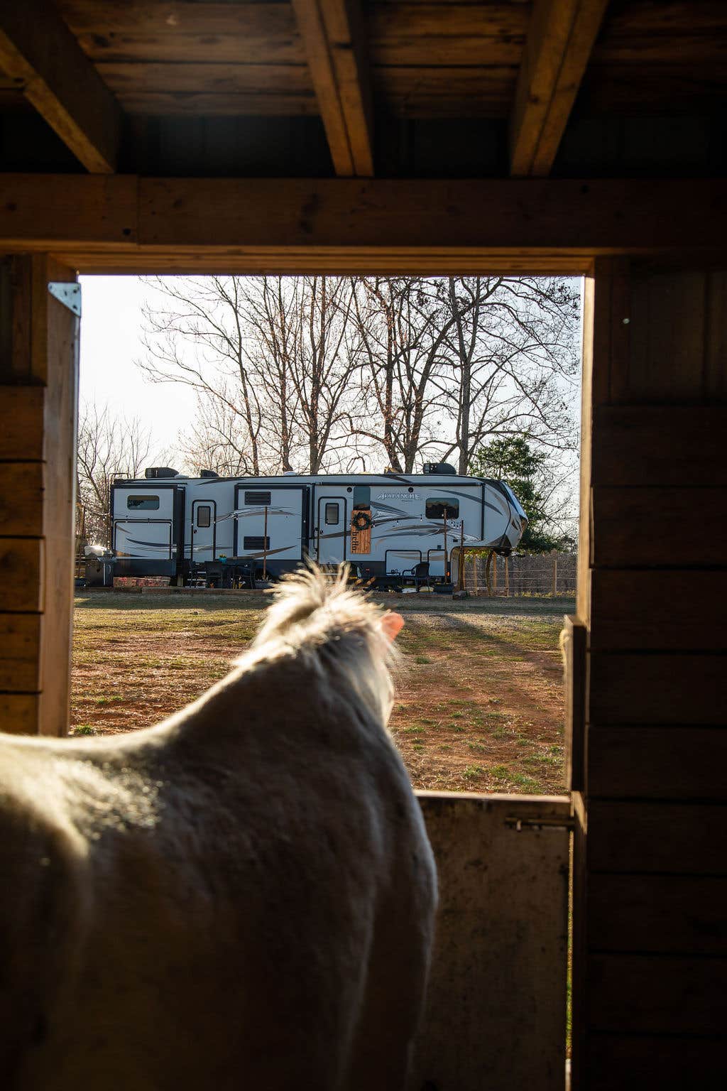 Camping near Moravian Falls Family Campground: The Glamper at White Oak Stables, Hays, North Carolina