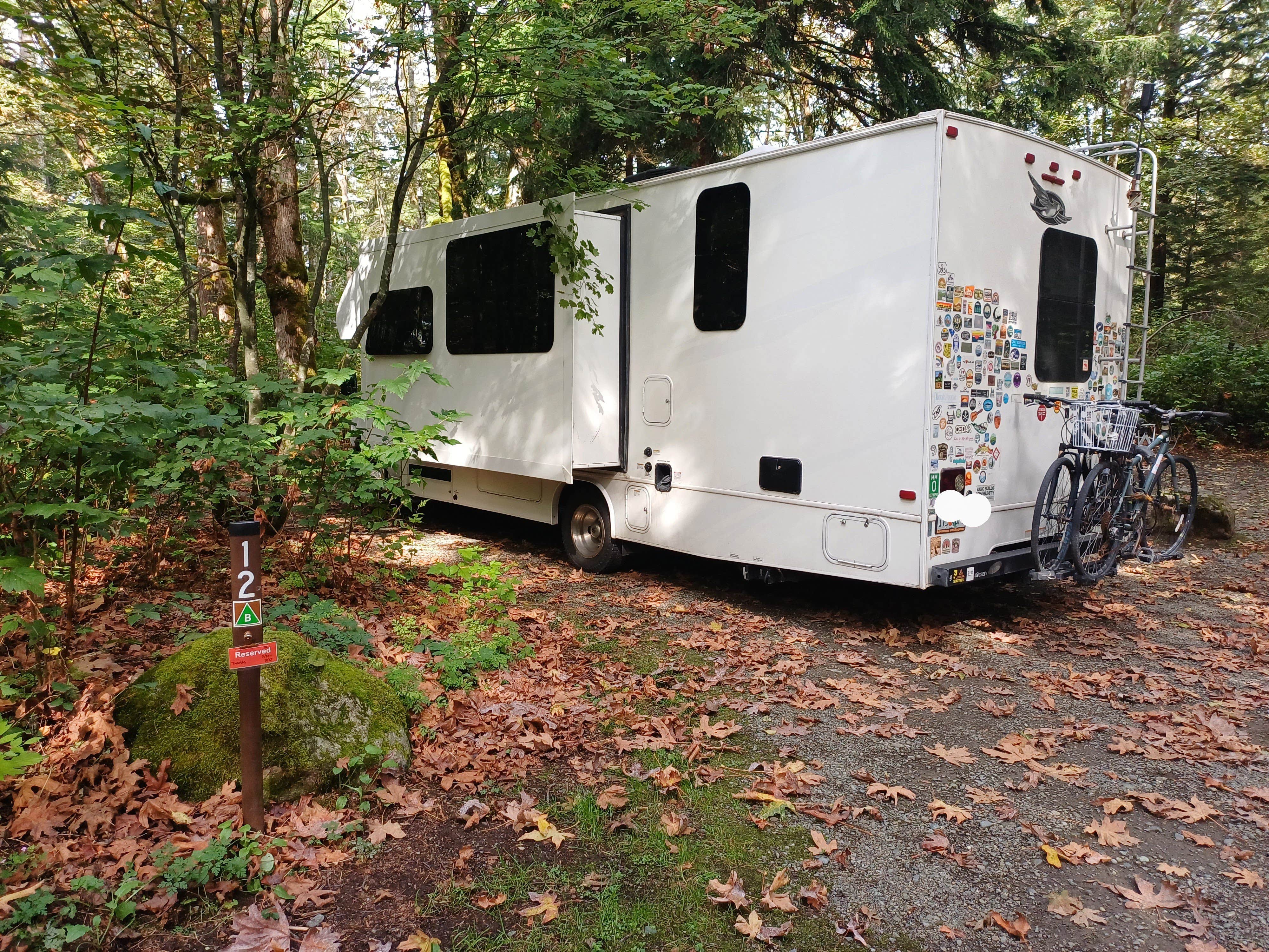 Laura M.'s photo of rv camping at Kanaskat-Palmer State Park near Ravensdale, WA