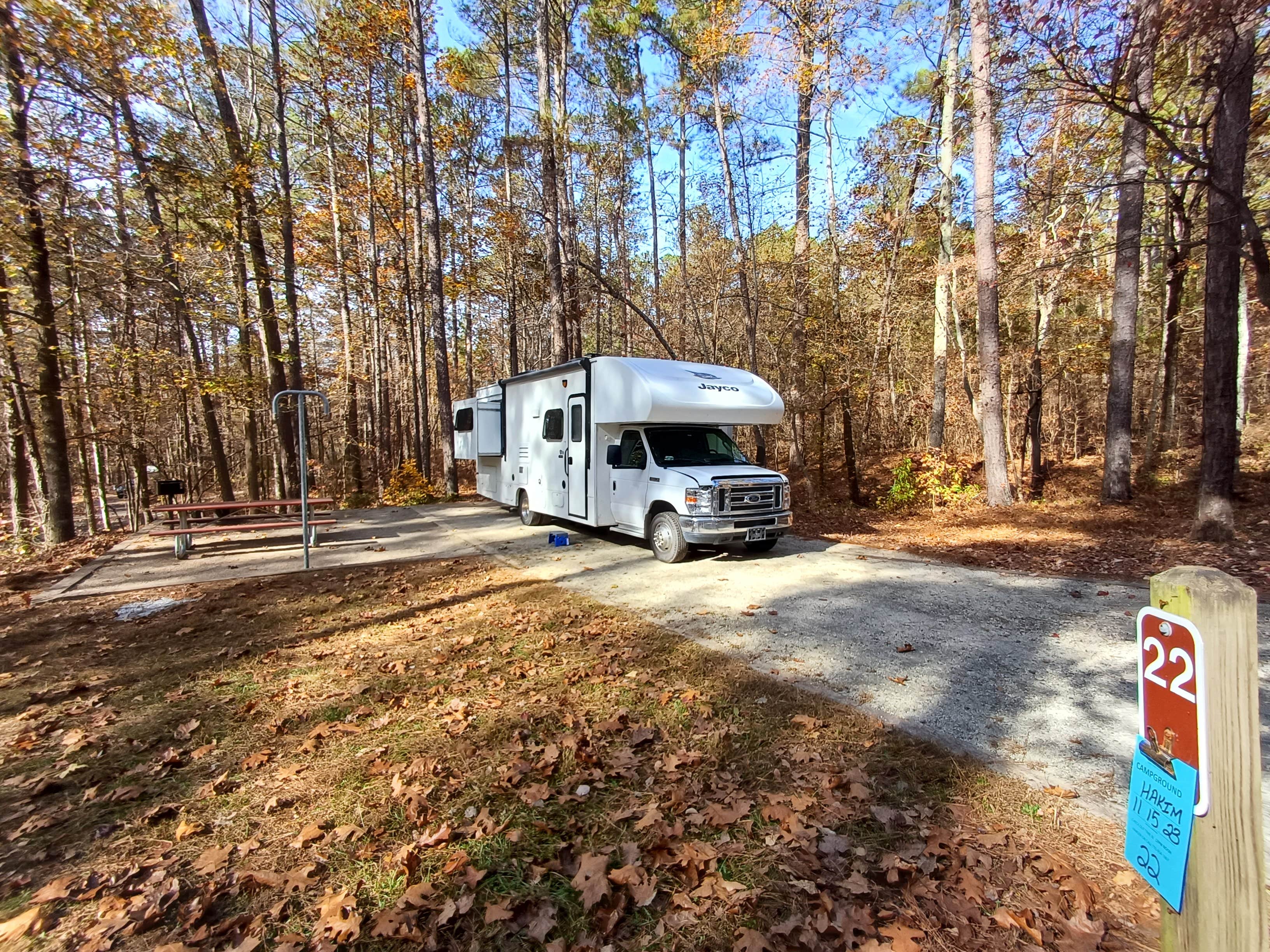 Laura M.'s photo of rv camping at Fort Yargo State Park Campground near Monroe, GA