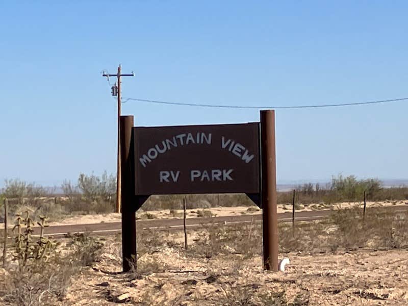 Camping near Forrest Hollow Ranch - Desert Campsites: Mountain View RV Park, Salt Flat, Texas