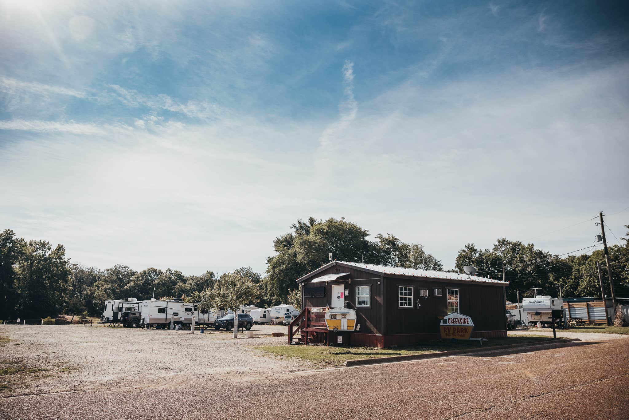Camping near Winnsboro City RV Park: Creekside RV Park, Scroggins, Texas
