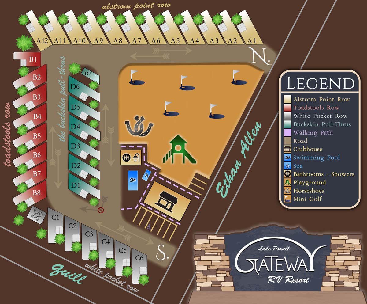 Camper-submitted photo at Lake Powell Gateway RV Resort near Big Water, UT