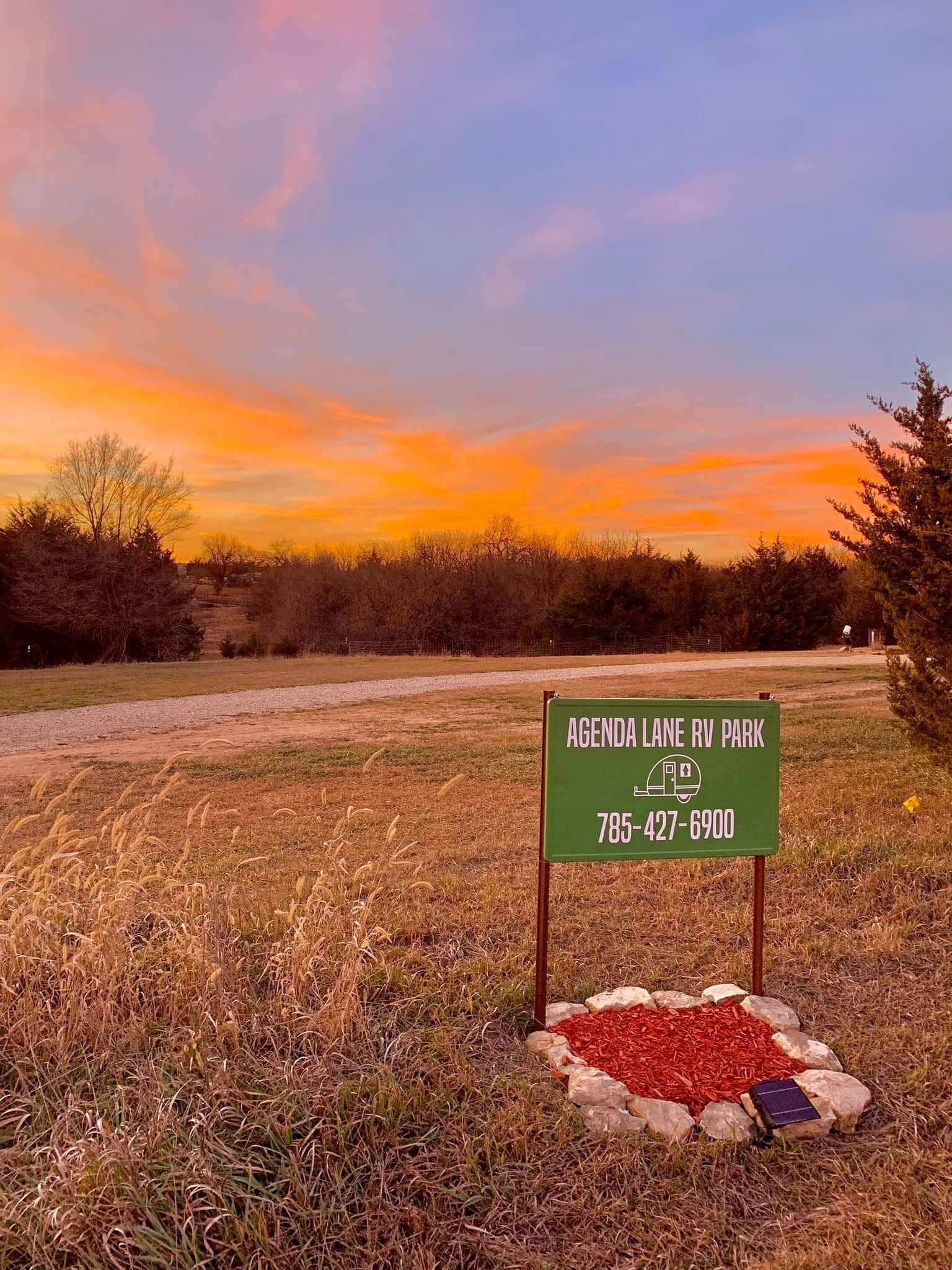 Camper-submitted photo at Agenda Lane RV Park near Minneapolis, KS