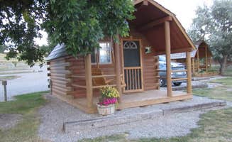 The Dyrt's photo of a cabin at Choteau Mountain View RV Campground near Great Falls, MT