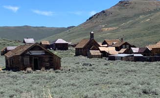 Rob W.'s photo of glamping accommodations at Lundy Canyon Campground near Tahoe National Forest