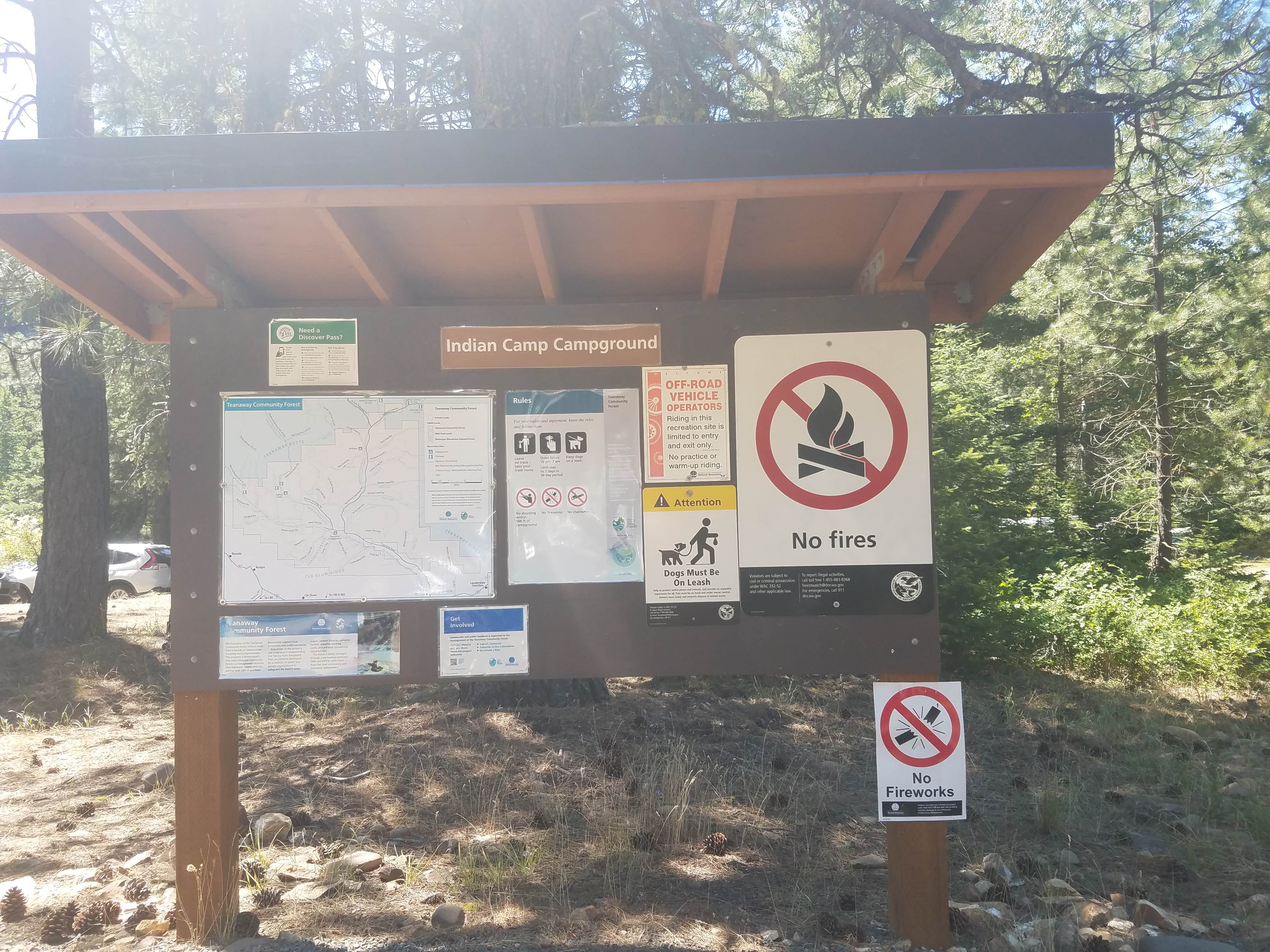 Camper-submitted photo at Indian Camp Campground near Okanogan-Wenatchee National Forest