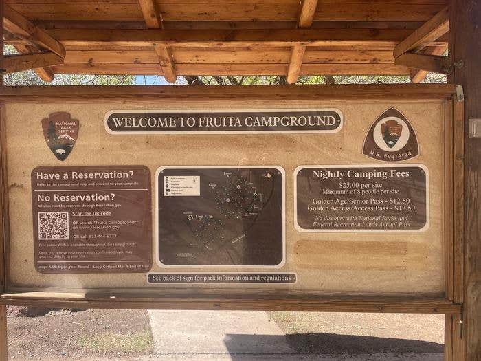 Camper-submitted photo at Fruita Campground — Capitol Reef National Park near Capitol Reef National Park