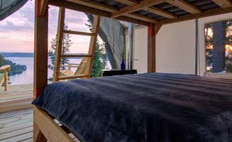 The Dyrt's photo of glamping accommodations at Coeur d'Alene Ranch near Santa, ID