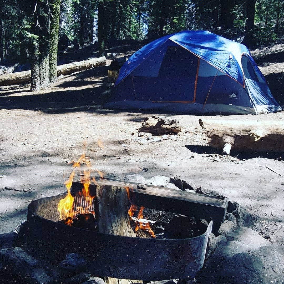 Joseph C.'s photo of tent camping at Breckenridge Campground near Mojave, CA