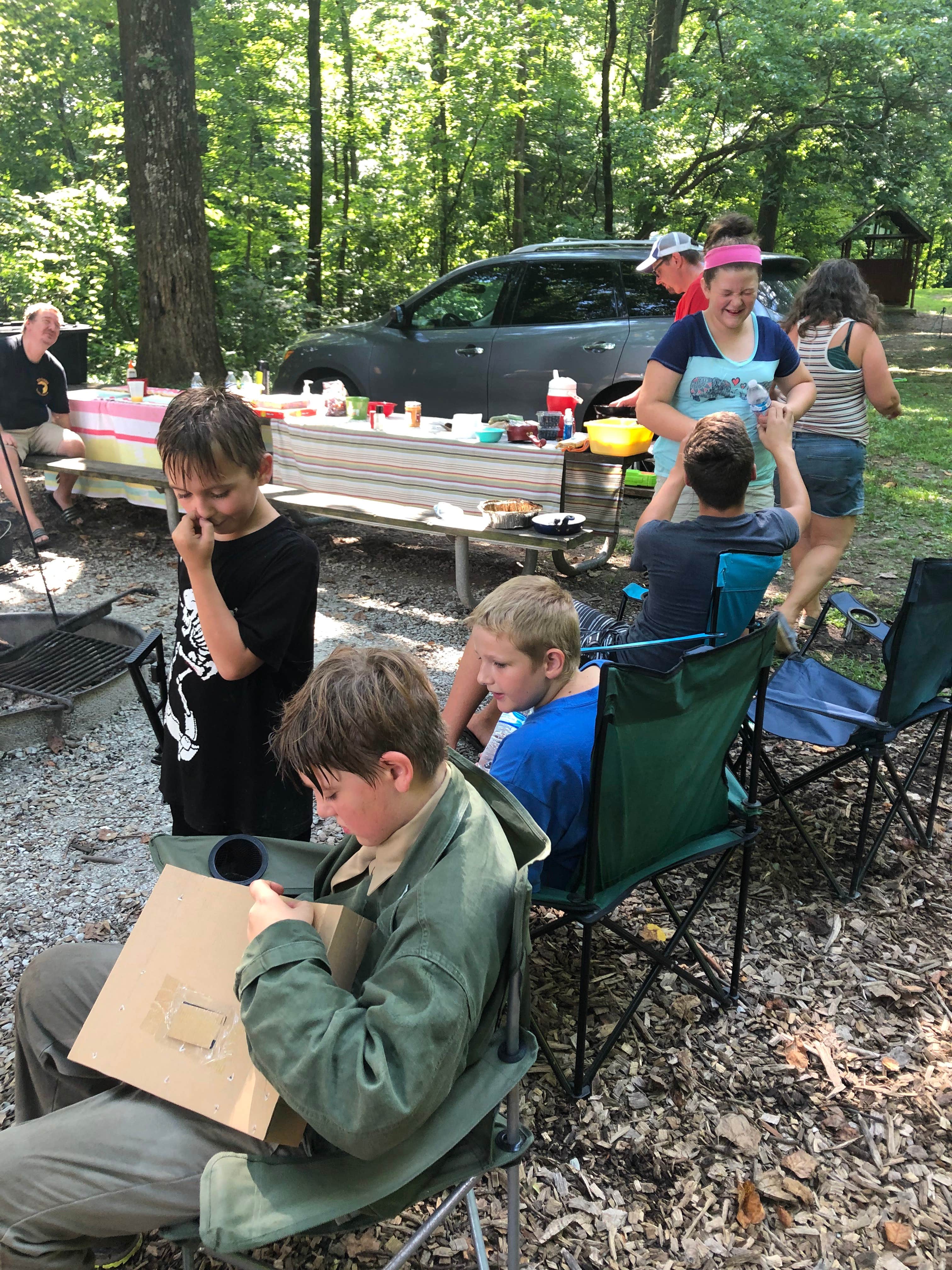 Camper-submitted photo at Horine Reservation Camping at Jefferson County Memorial Forest near Pewee Valley, KY