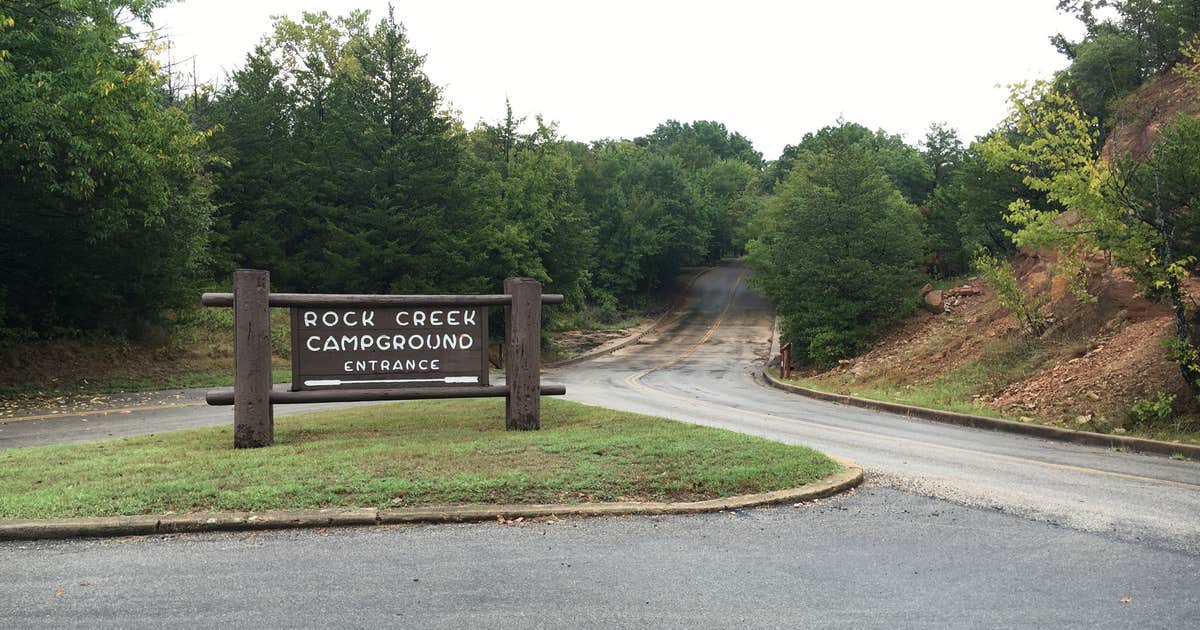 Rock Creek Campground — Chickasaw National Recreation Area