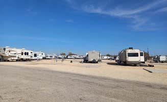 Laura M.'s photo of camping with pets at Hat Creek RV Park near Klondike, TX