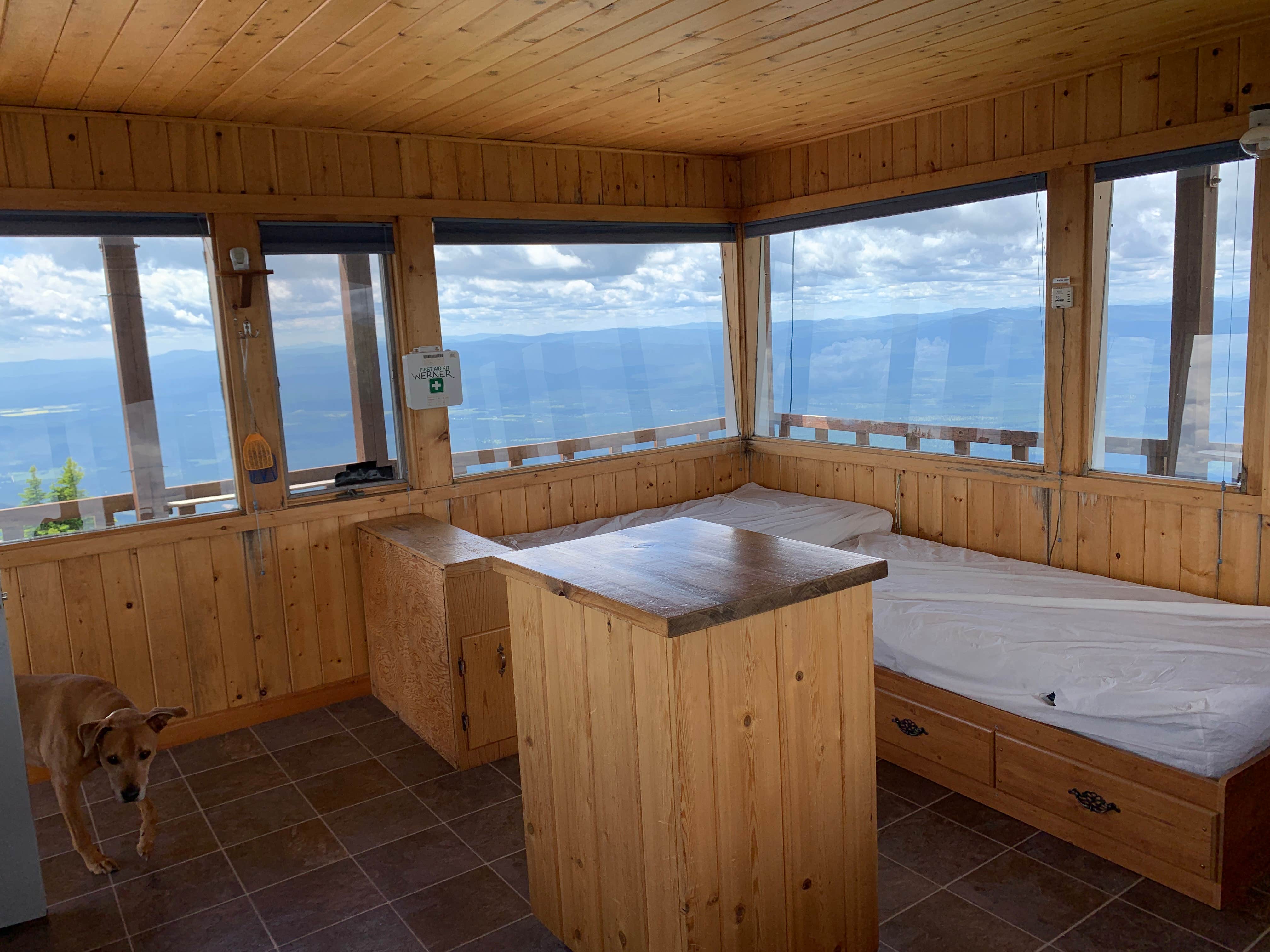 Camper-submitted photo at Werner Peak Lookout near Polebridge, MT