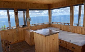 Max M.'s photo of camping with pets at Werner Peak Lookout near Eureka, MT