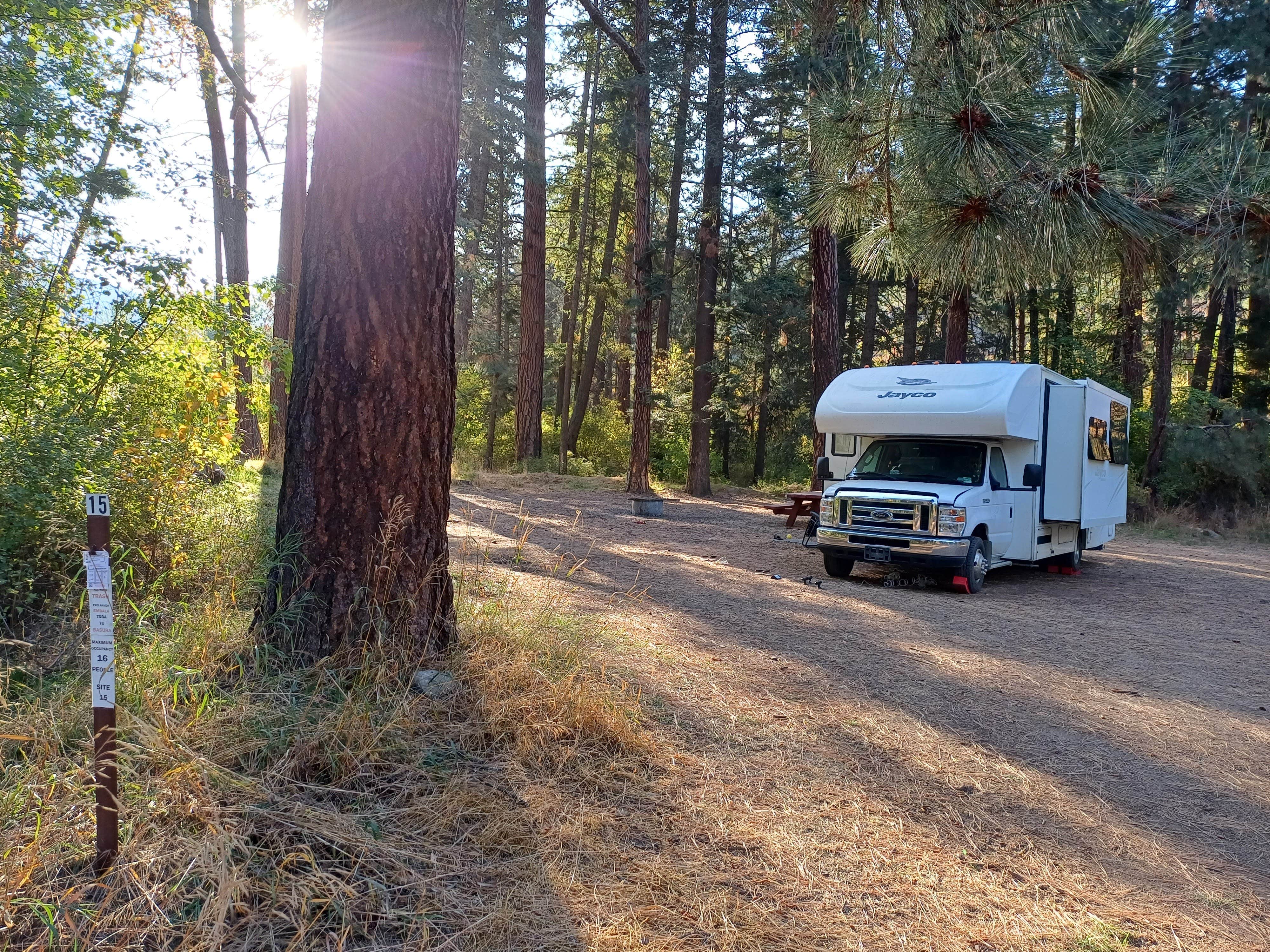 Laura M.'s photo of rv camping at Tucannon Campground near Walla Walla, WA