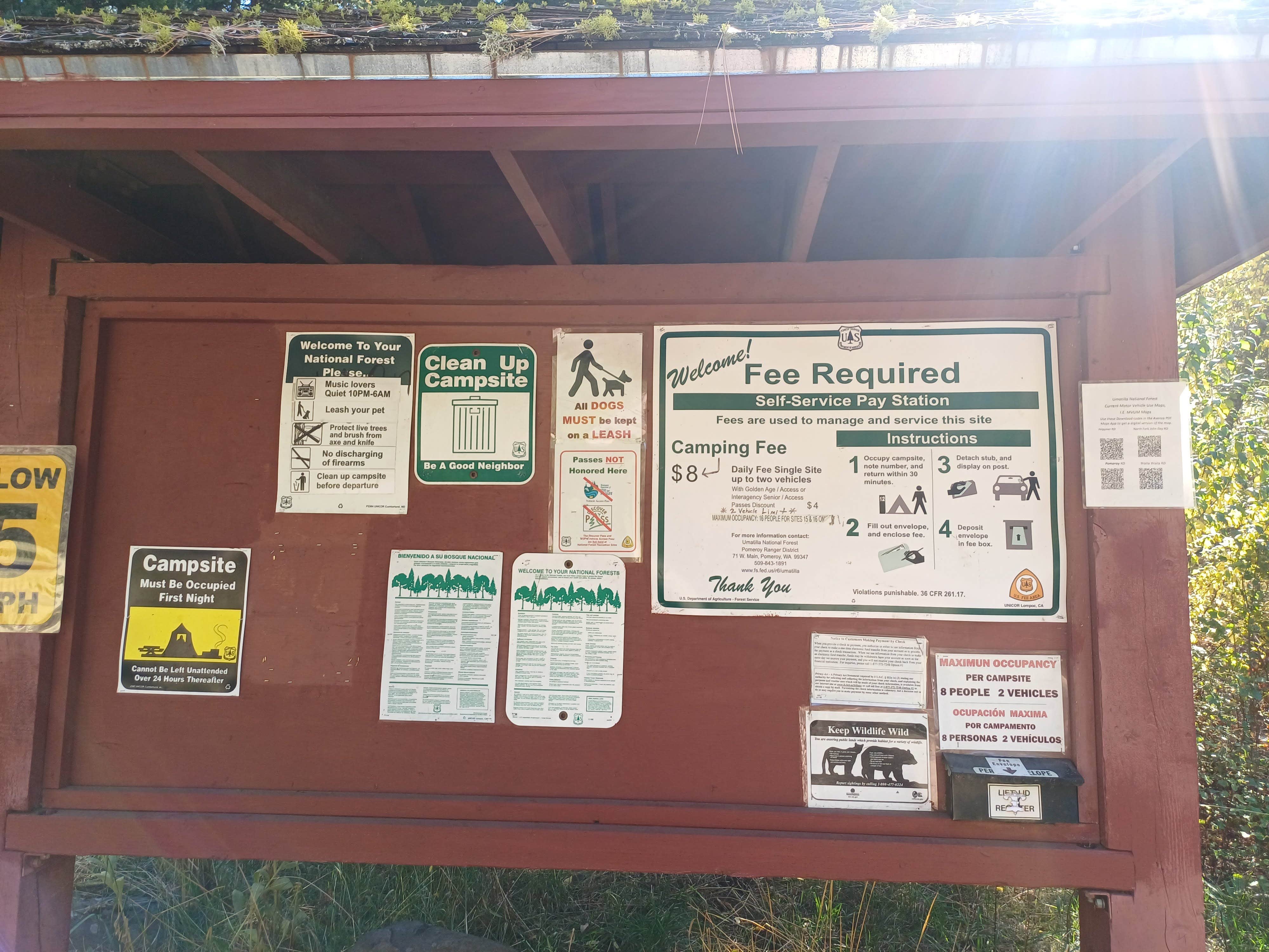 Camper-submitted photo at Tucannon Campground near Dixie, WA