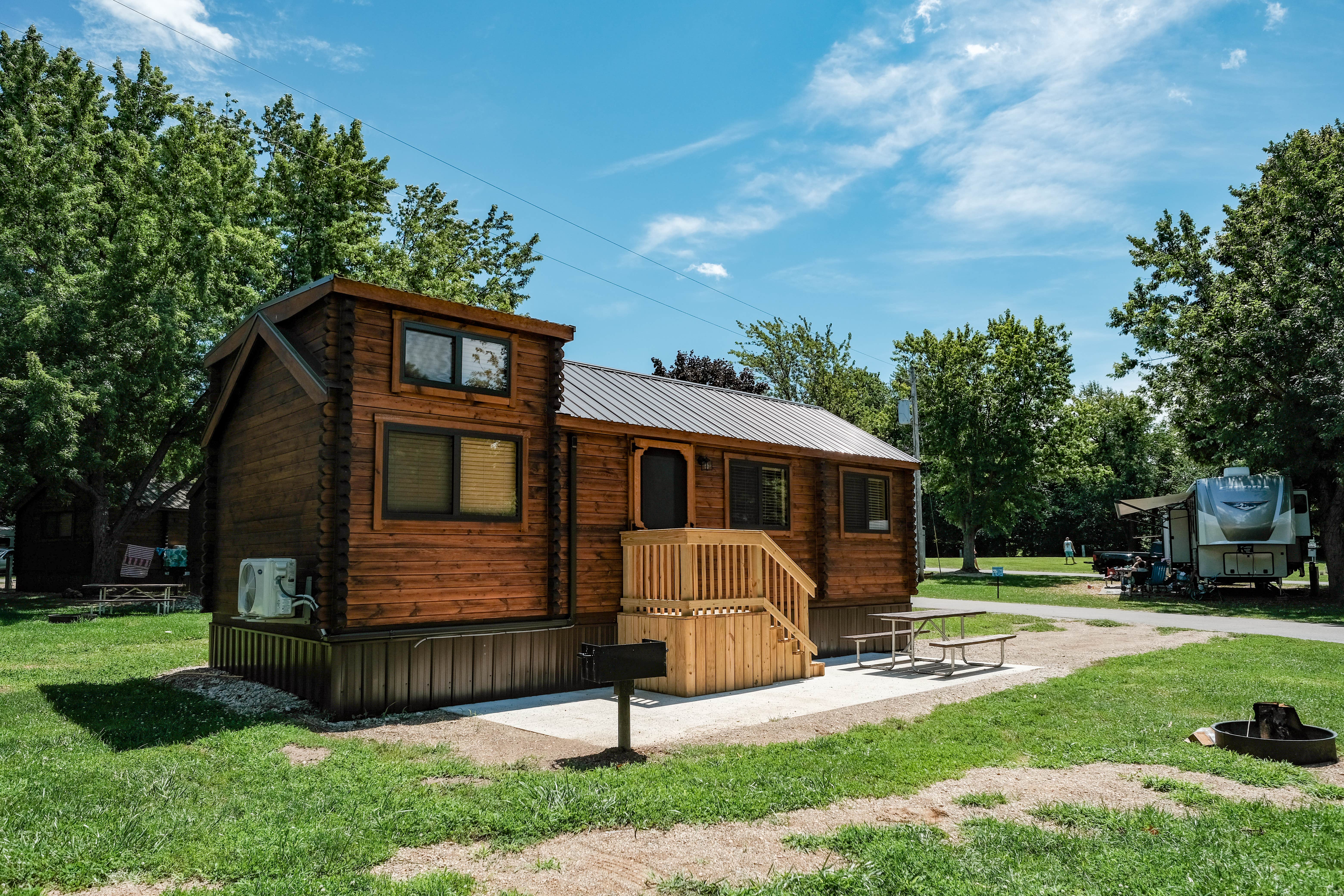 Northgate R.'s photo of glamping accommodations at Yogi Bear's Jellystone Park™ at Barton Lake near Nazareth, MI