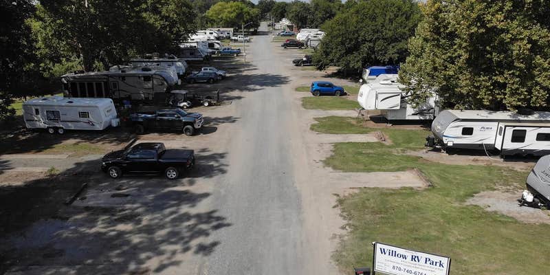 Camper submitted image from Willow RV Park