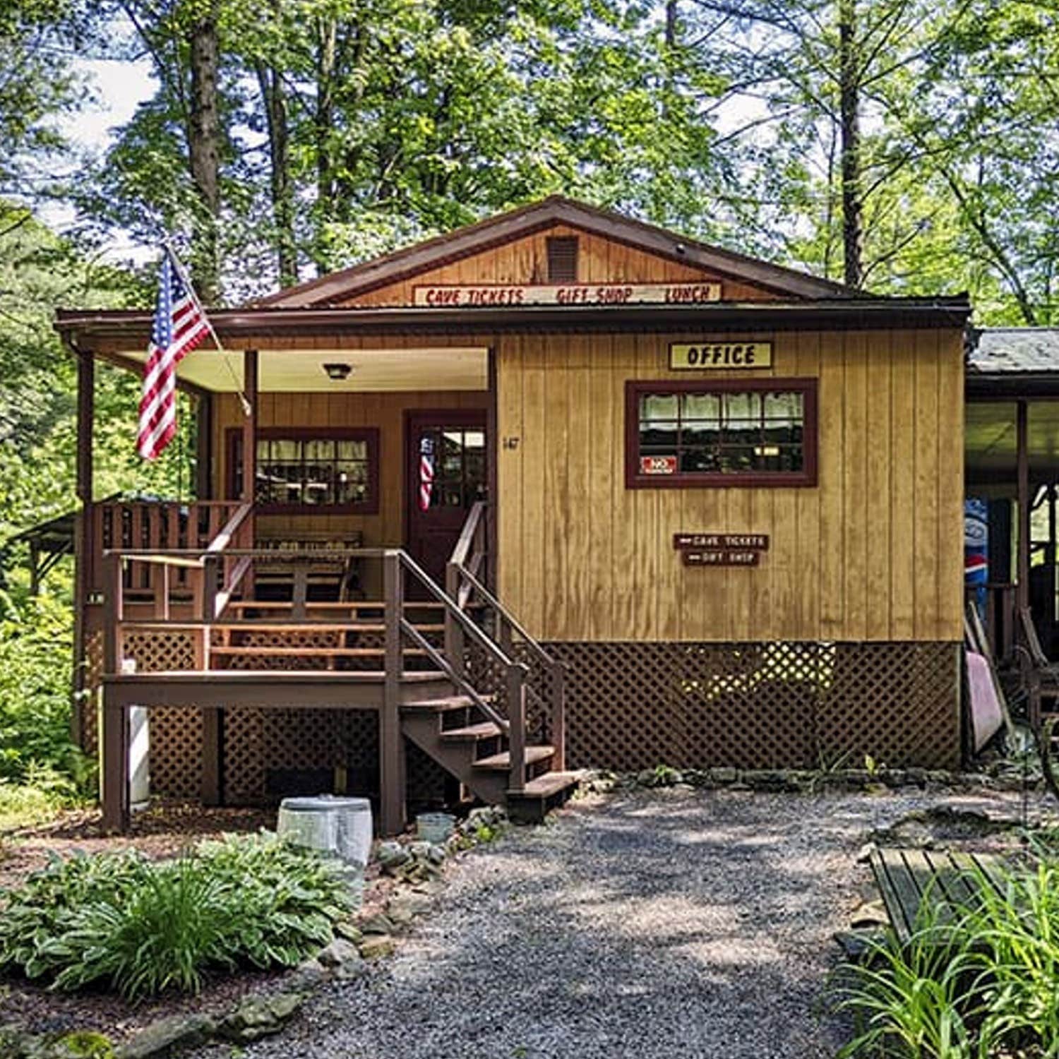 Dave W.&#x27;s photo of a cabin at Woodward Cave Campground near New Columbia, PA