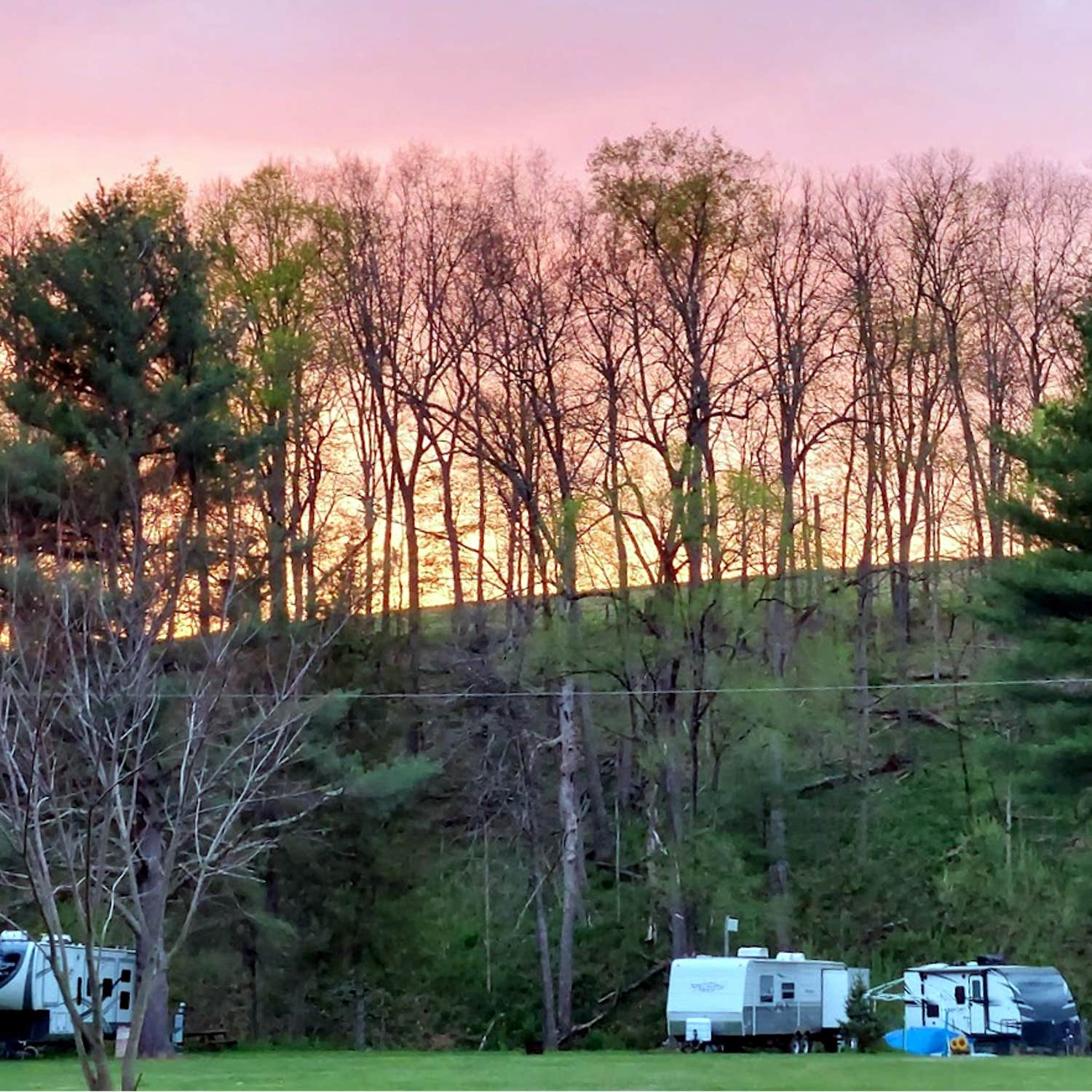 Dave W.'s photo of rv camping at Woodward Cave Campground near Jersey Shore, PA
