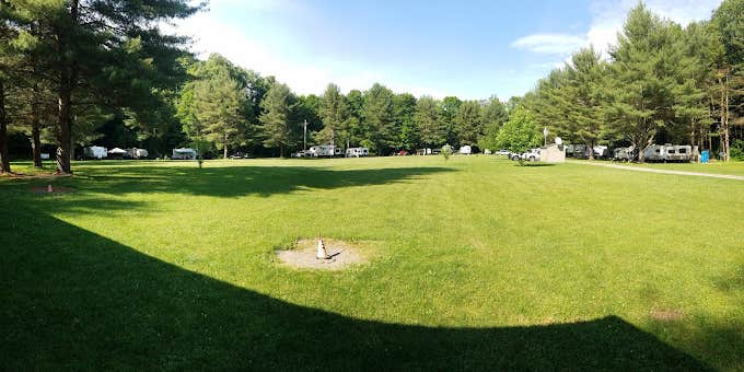 Camper submitted image from Woodward Cave Campground