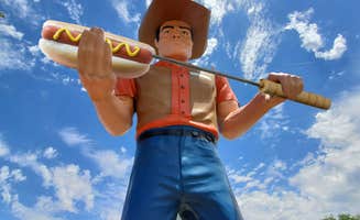 Shawn G.'s photo of camping with pets at Wilson's RV Park near Twin Falls, ID