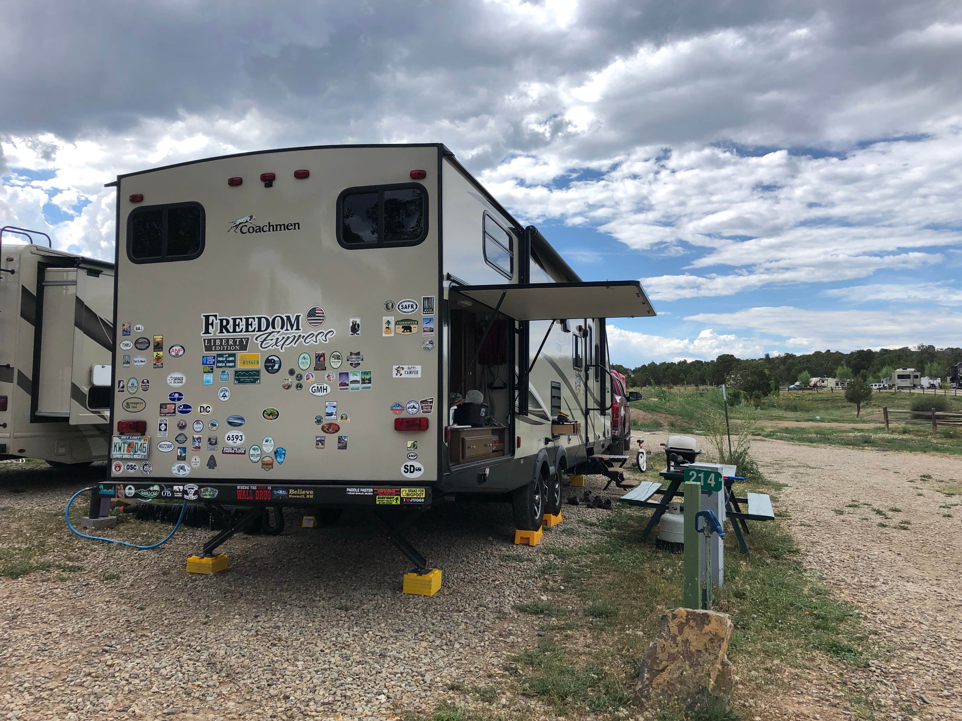 Erin S.'s photo of rv camping at Ancient Cedars Mesa Verde RV Park near Shiprock, NM