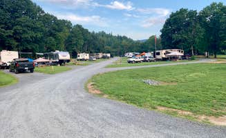 Steve V.'s photo of rv camping at Devils Backbone Camp near Afton, VA