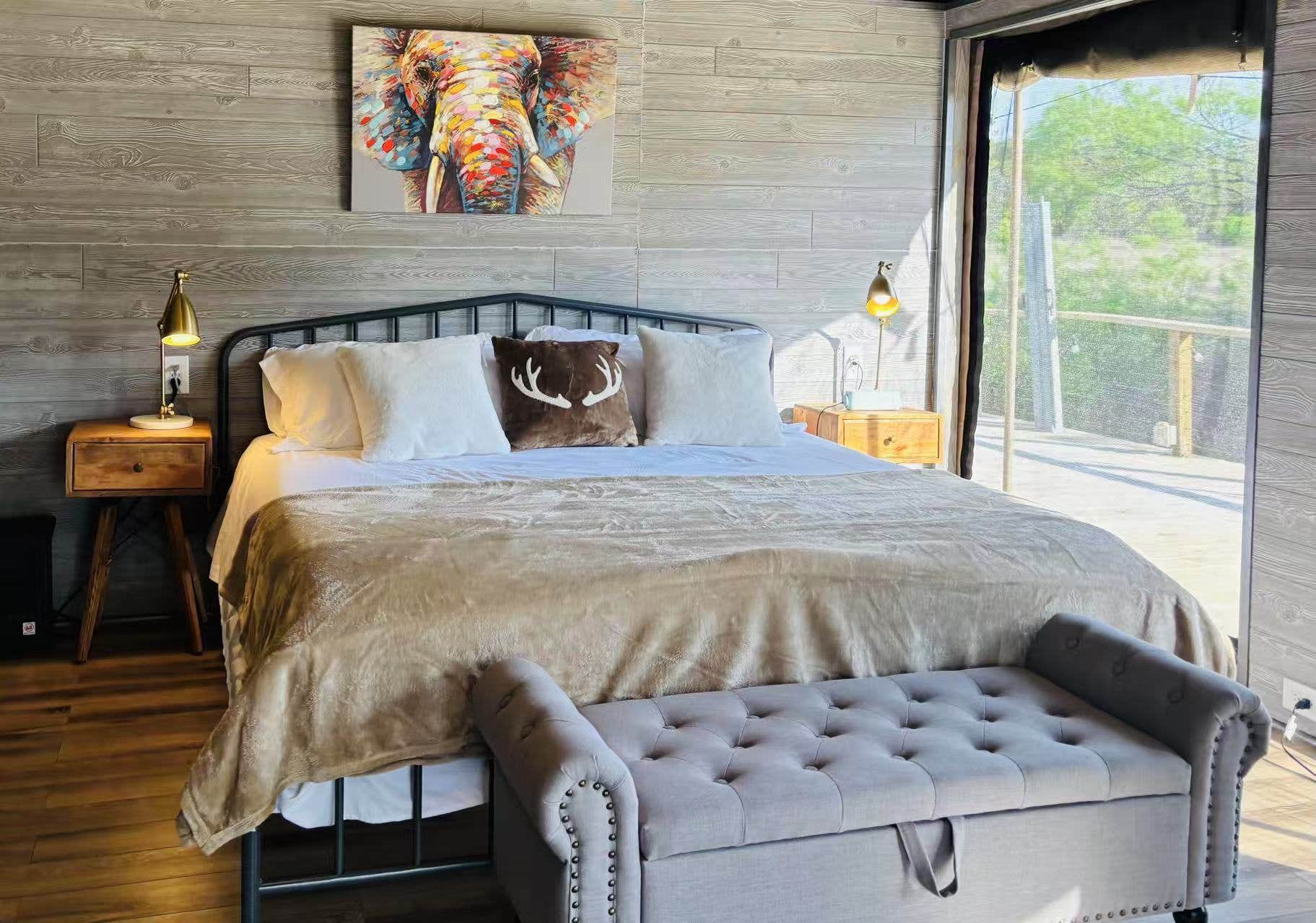 The Dyrt's photo of glamping accommodations at Loving Heart Retreats near Killeen, TX