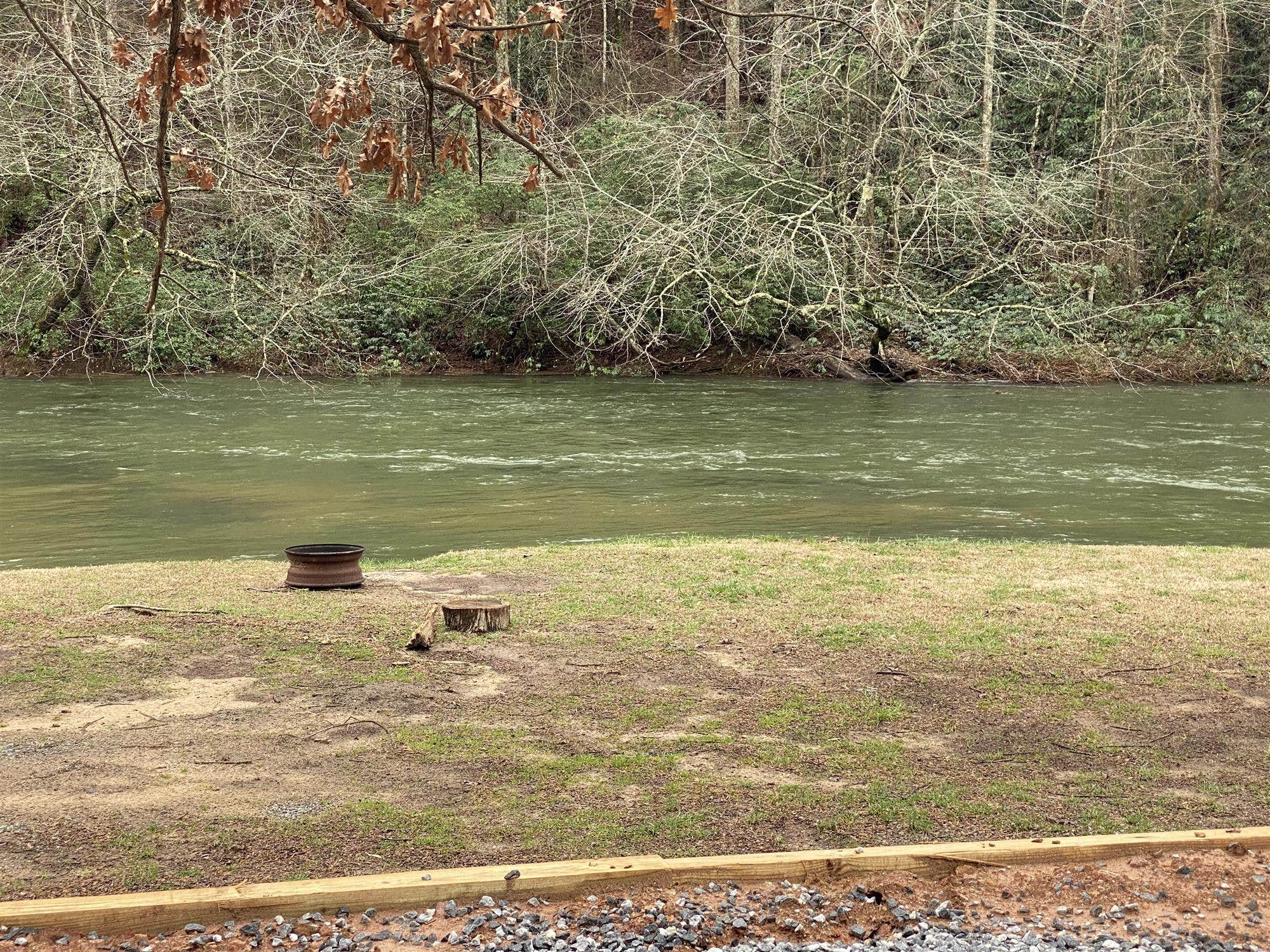 Camping near River Campground: River Falls at the Gorge, Lakemont, Georgia