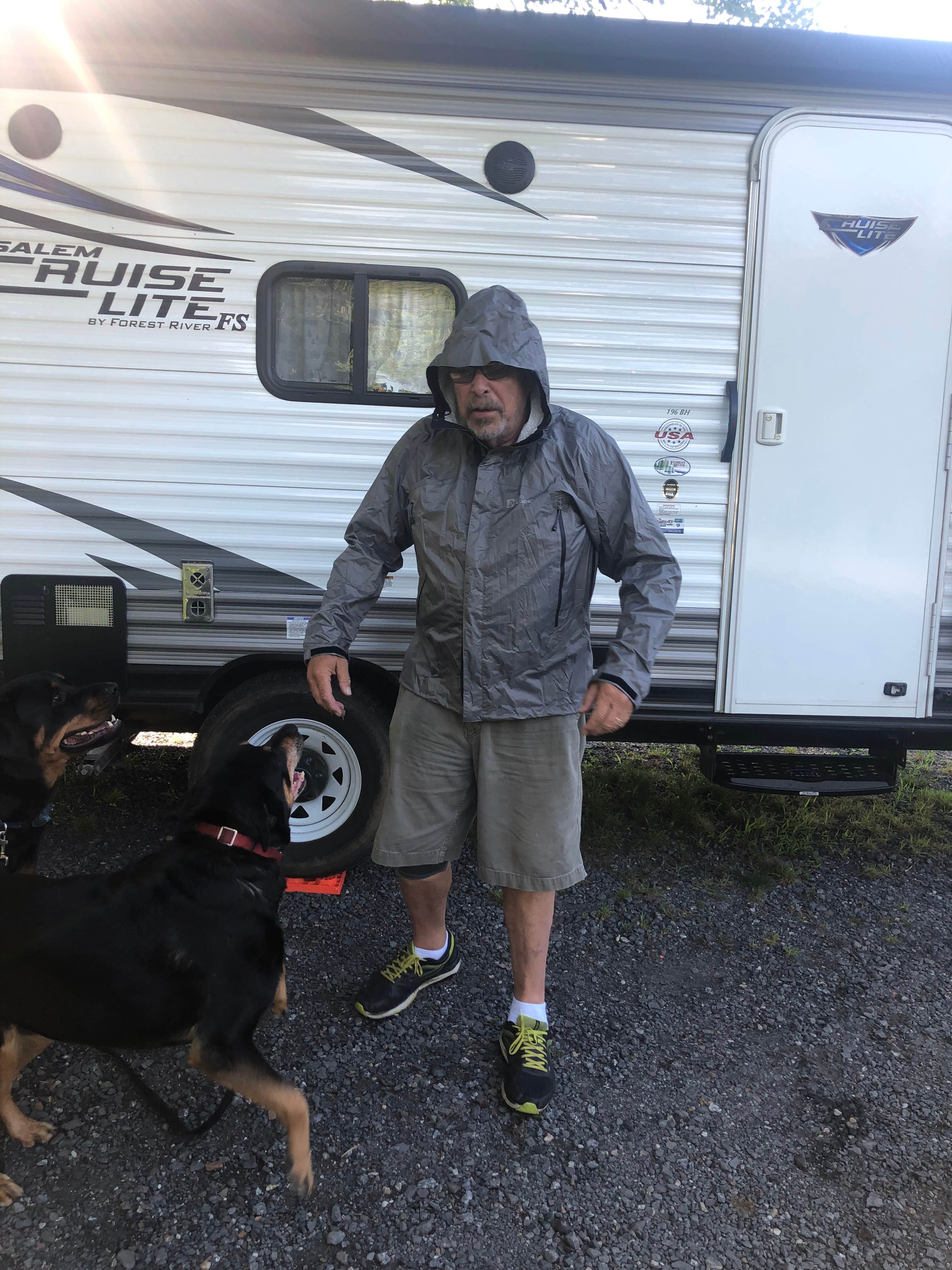 Shirley M.'s photo of rv camping at Hickory Run State Park Campground near Albrightsville, PA