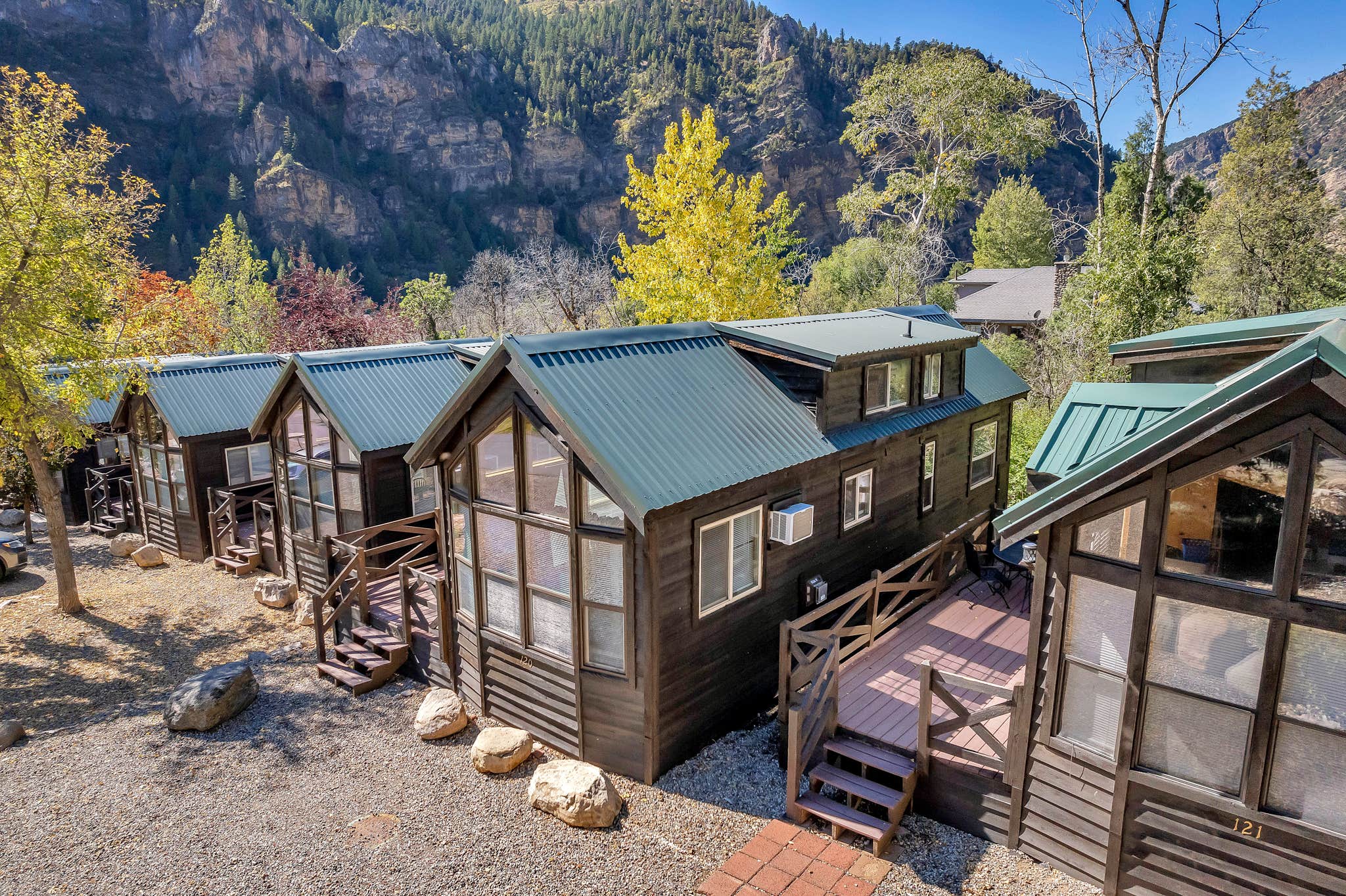 Northgate R.'s photo of a cabin at Glenwood Canyon Resort near Gunnison National Forest