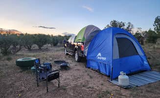 Marlis W.'s photo of tent camping at Nakation Getaway - Clothing Optional in New Mexico