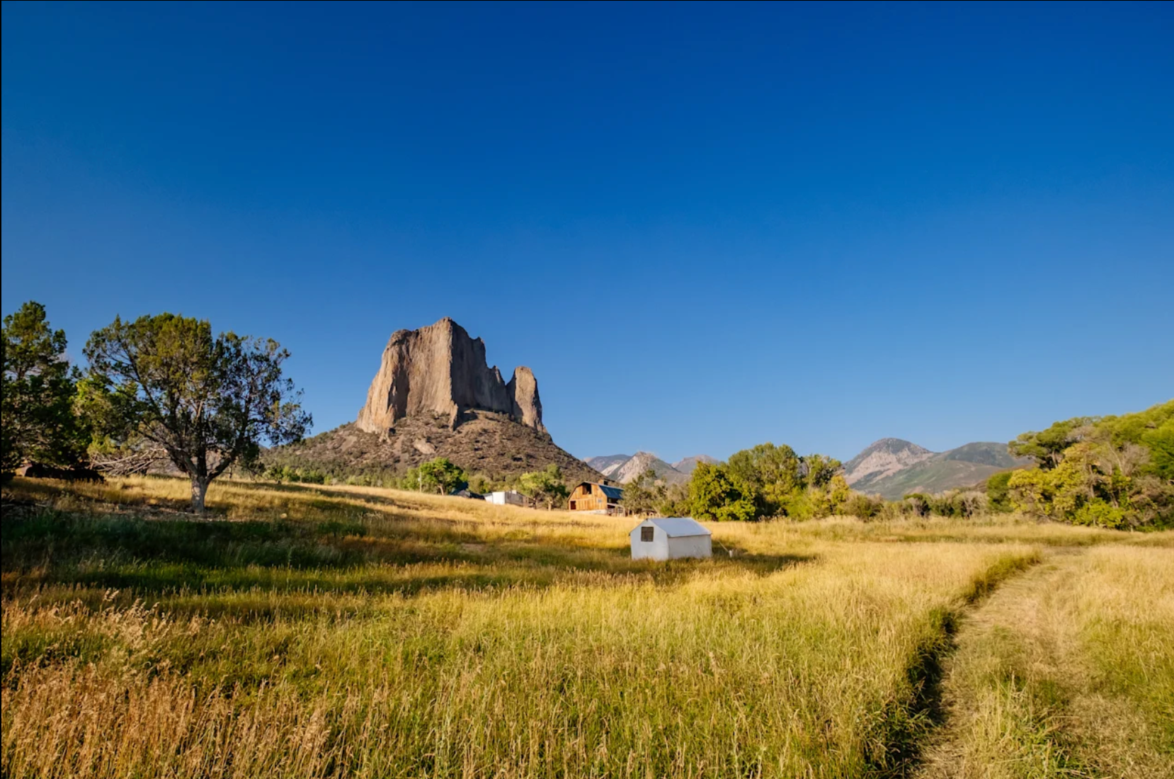 Camping near The Campground at Big B’s Delicious Orchards: Double Rose Ranch, Crawford, Colorado