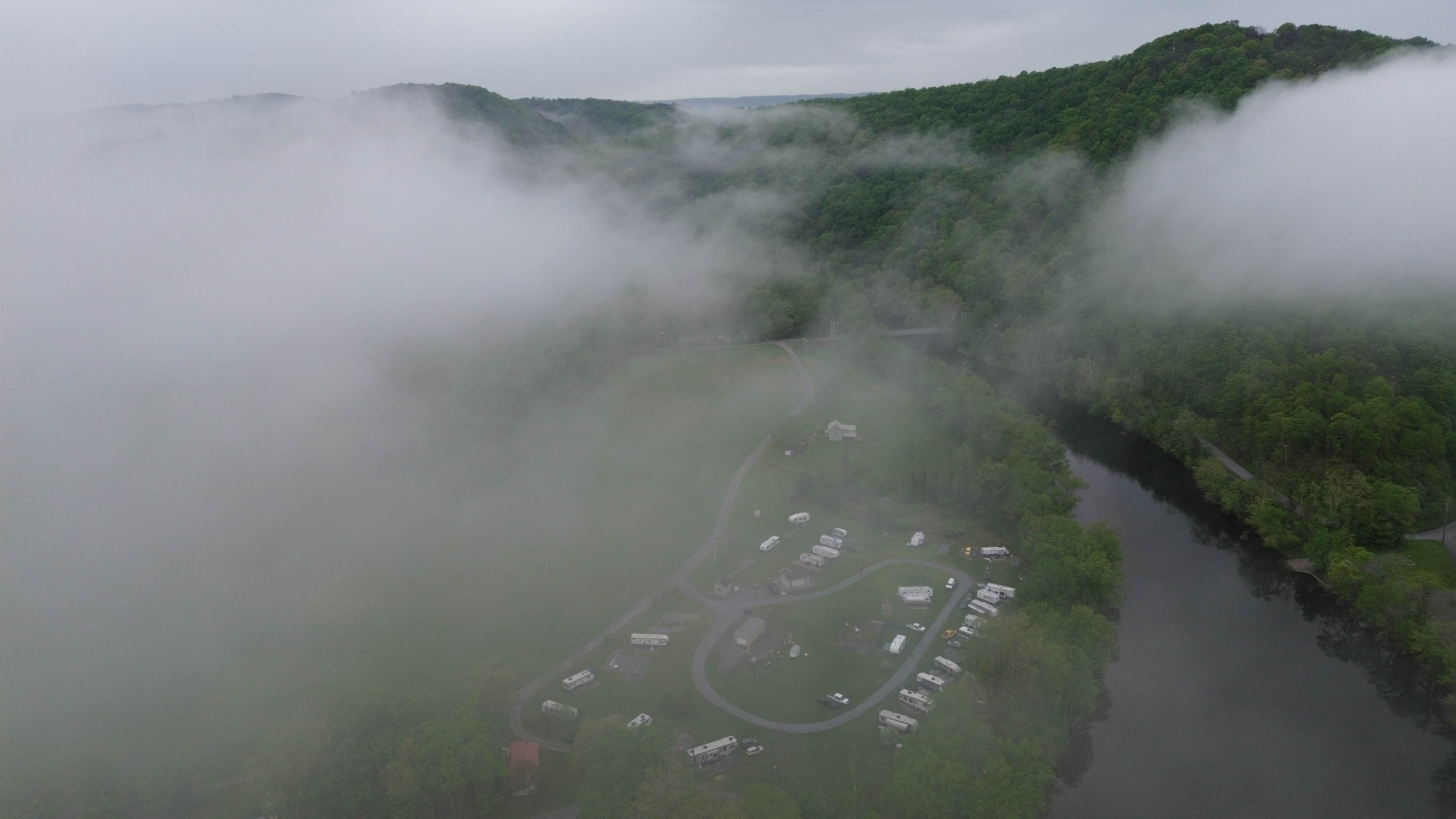 Camper-submitted photo at Riverbank Campground near Mill Creek, PA
