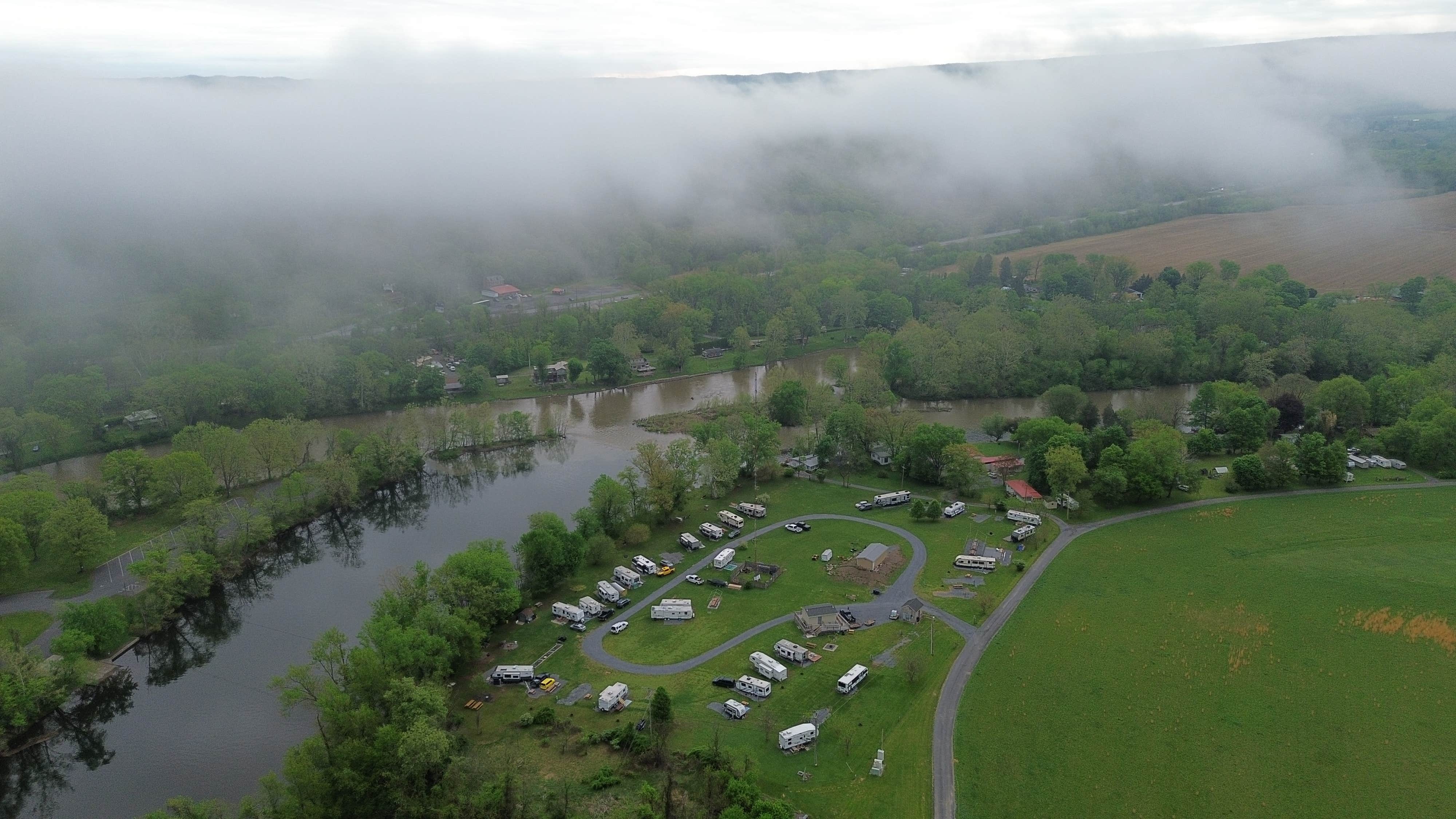 Camper-submitted photo at Riverbank Campground near Mill Creek, PA