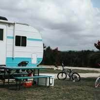 The Dyrt's photo of rv camping at Al's Hideaway Cabin and RV Rentals, LLC near Bandera, TX