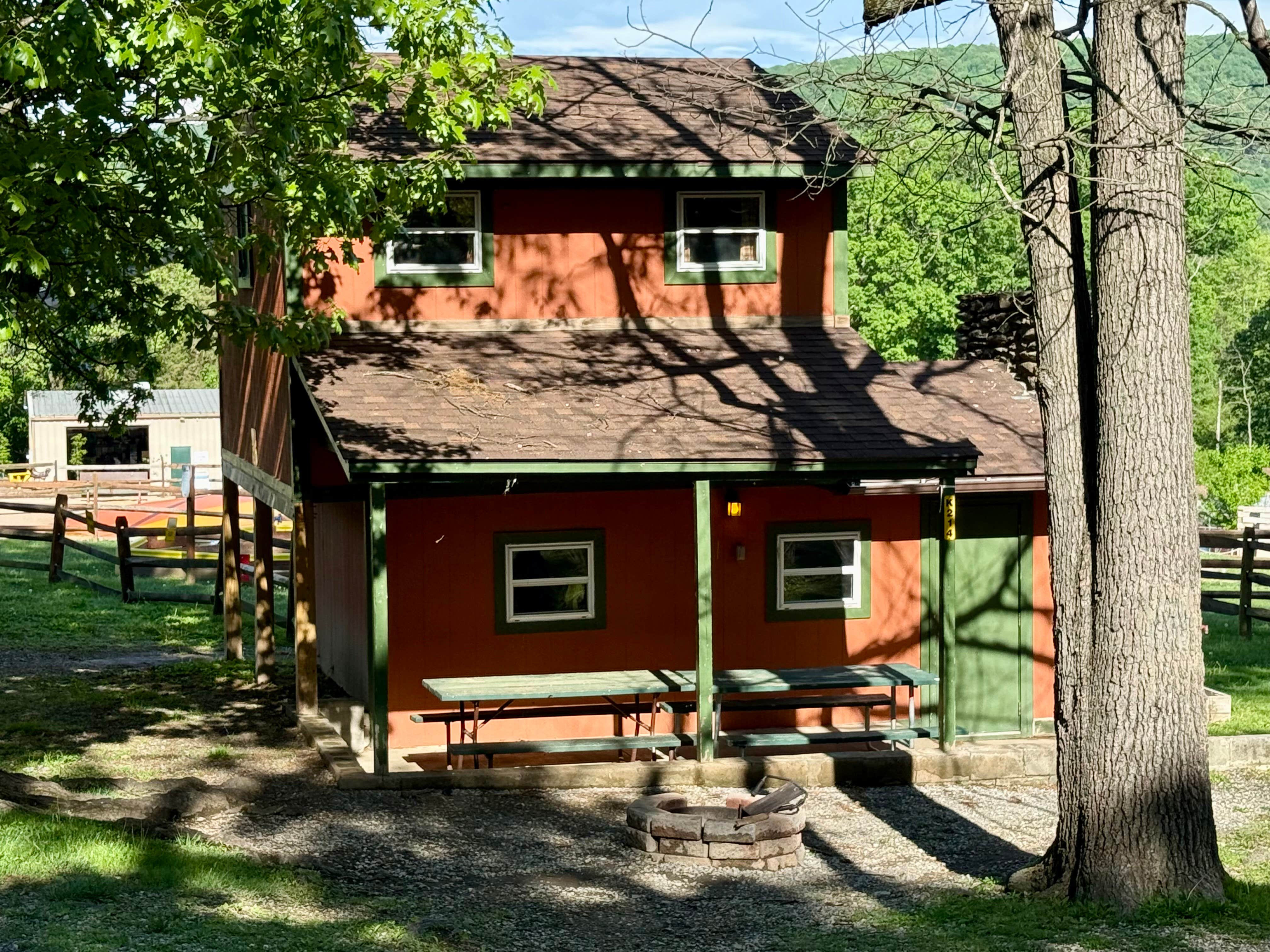 Matt S.'s photo of glamping accommodations at Harpers Ferry / Civil War Battlefields KOA near Cross Junction, VA