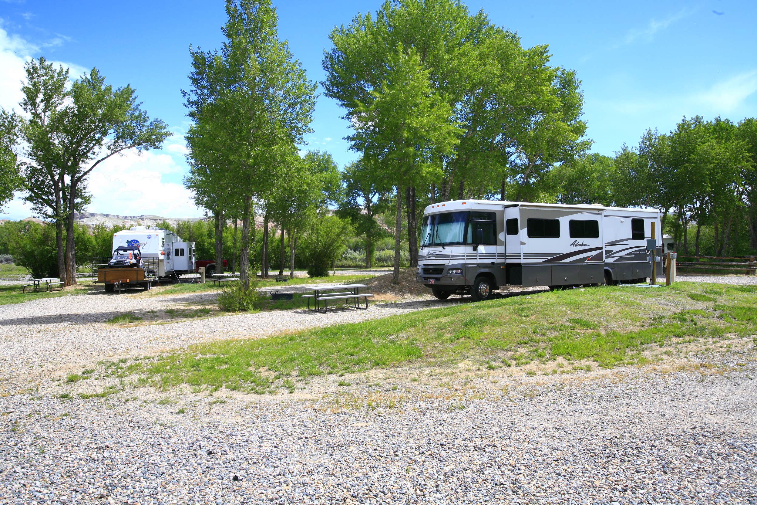 Longhorn Ranch Resort R.'s photo of rv camping at The Longhorn Ranch Lodge & RV Resort near Cora, WY