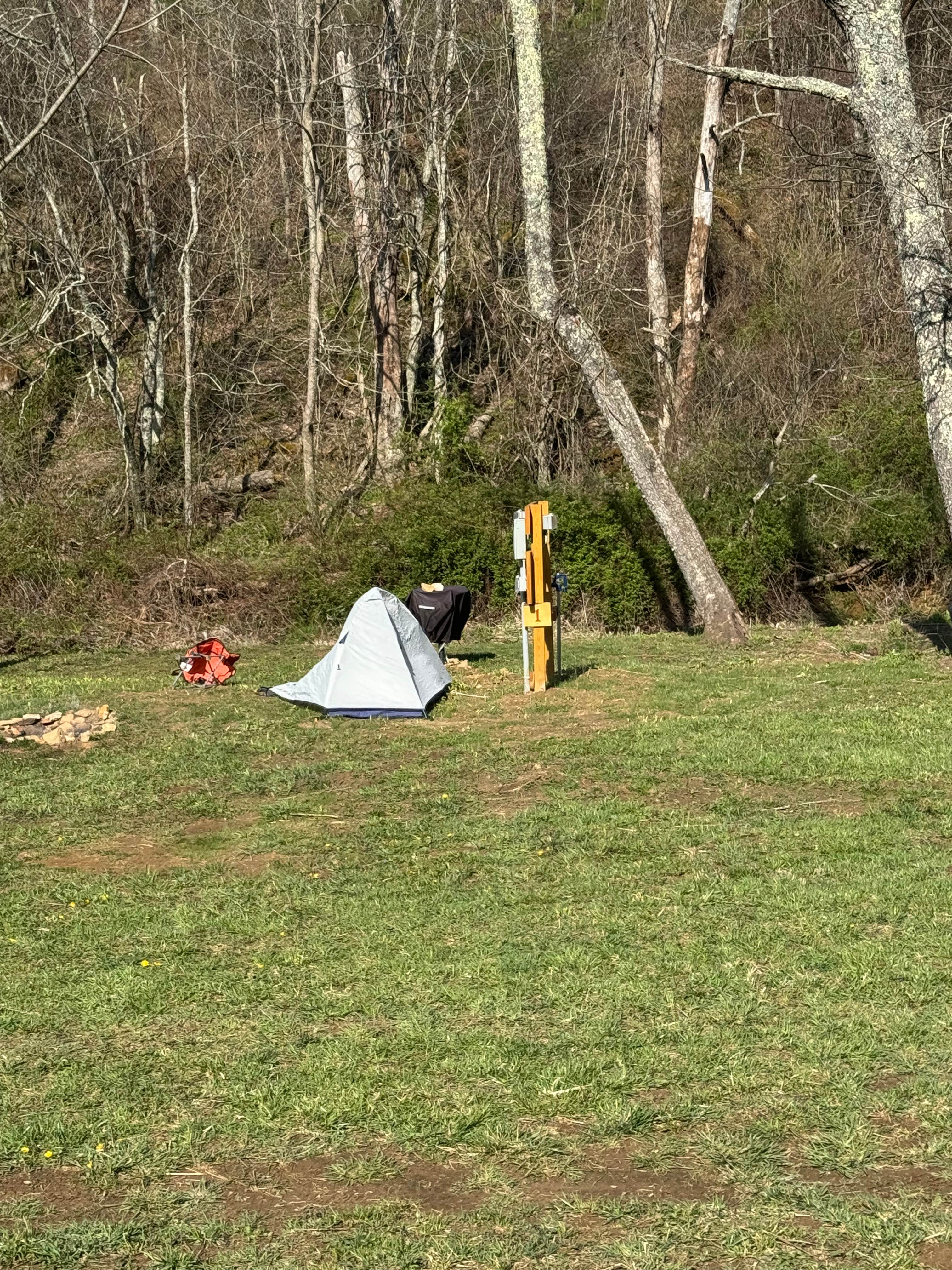 jodee B.'s photo at Magical Riverside Yurt w/hot tub near Stuart, VA