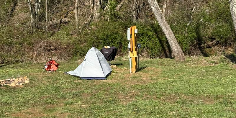 Camper submitted image from Magical Riverside Yurt w/hot tub