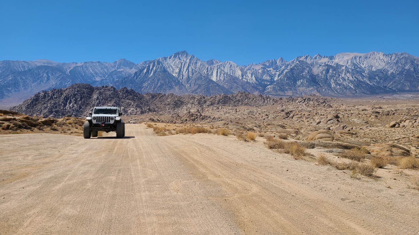 Camper submitted image from Alabama Hills on Movie Flat Road - 1
