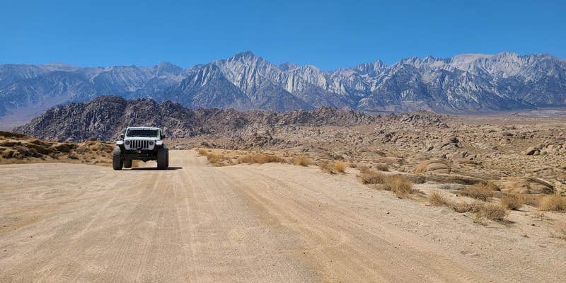 Camper submitted image from Alabama Hills on Movie Flat Road