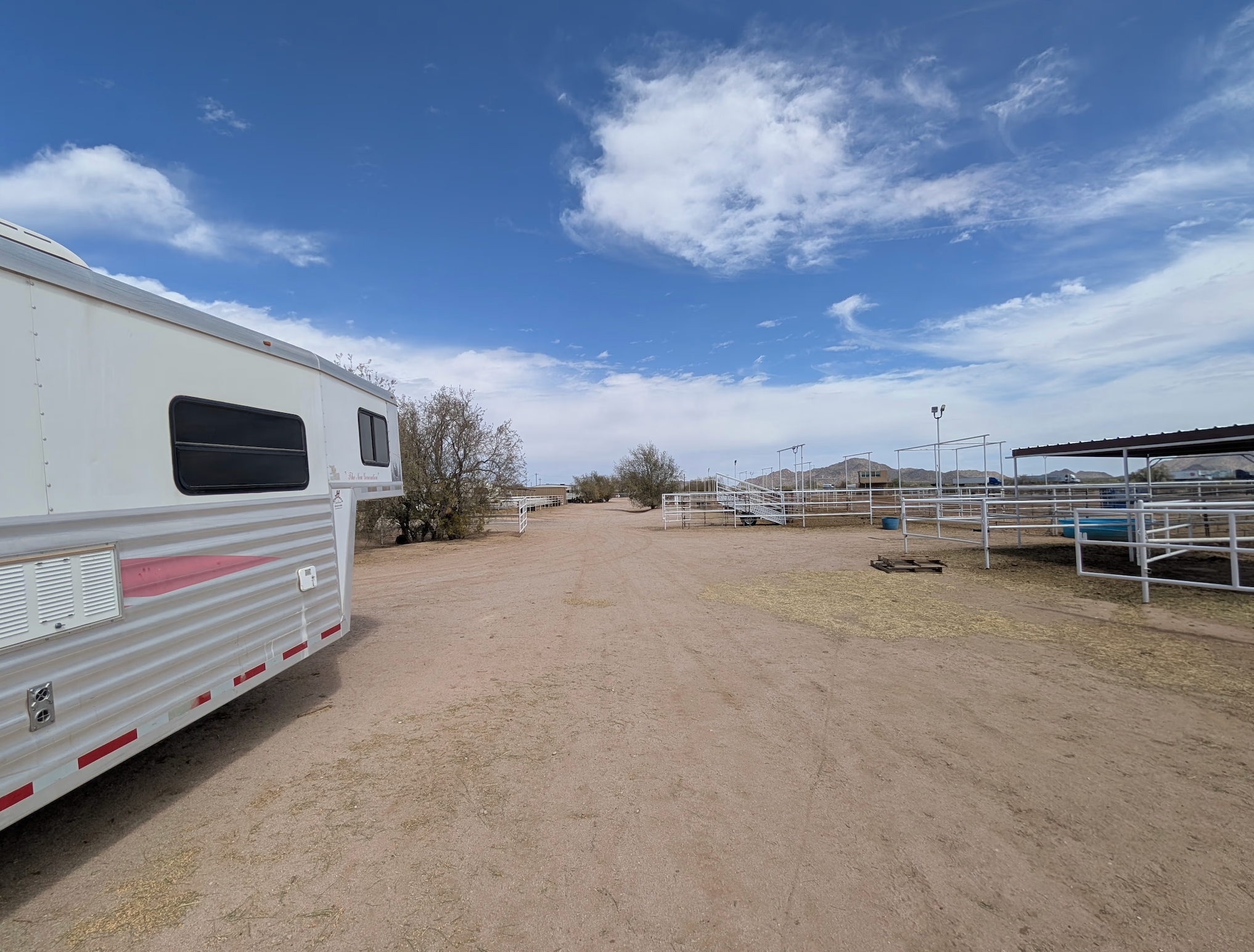 Caylee H.'s photo of rv camping at EPIC Arena RV Parking near Eloy, AZ