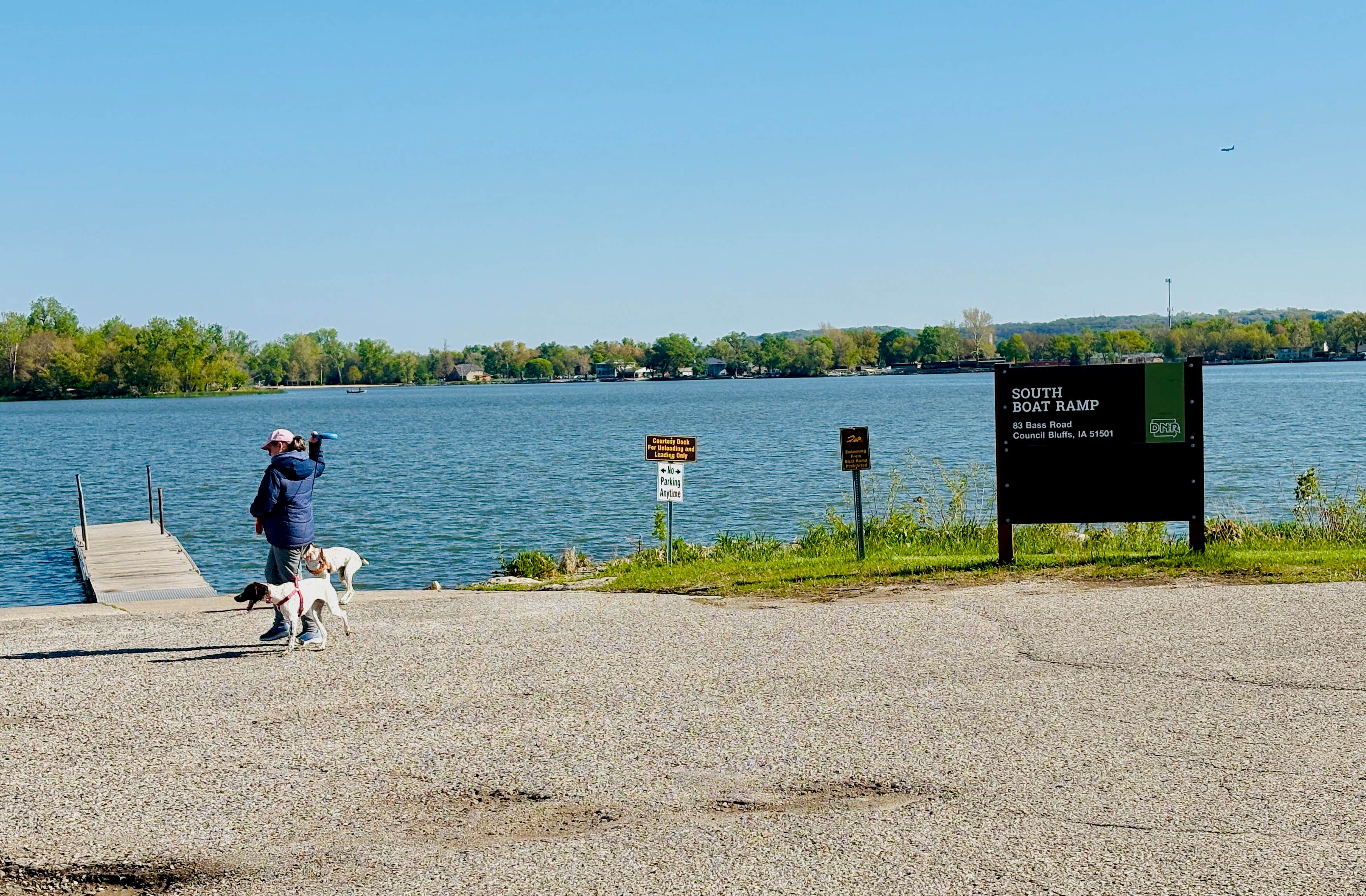 MickandKarla W.'s photo of camping with pets at Lake Manawa State Park Campground near Louisville, NE