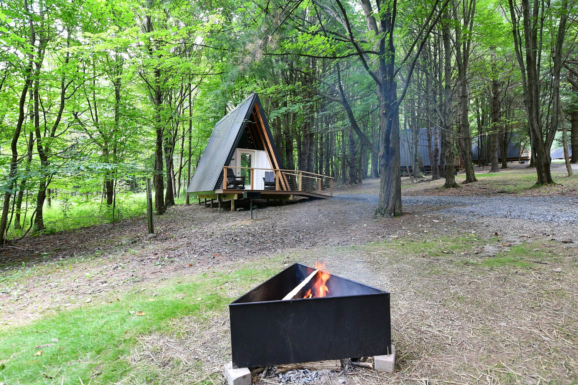 The Dyrt's photo of a cabin at Stay Bristol Woodlands near Dresden, NY