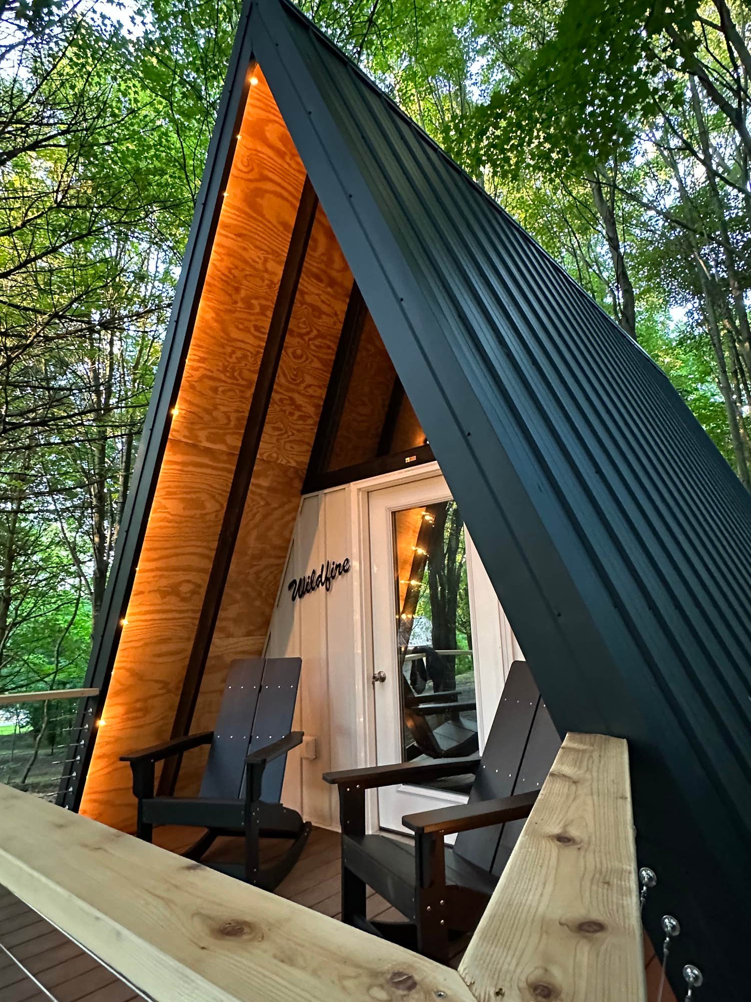 The Dyrt's photo of a cabin at Stay Bristol Woodlands near Belfast, NY