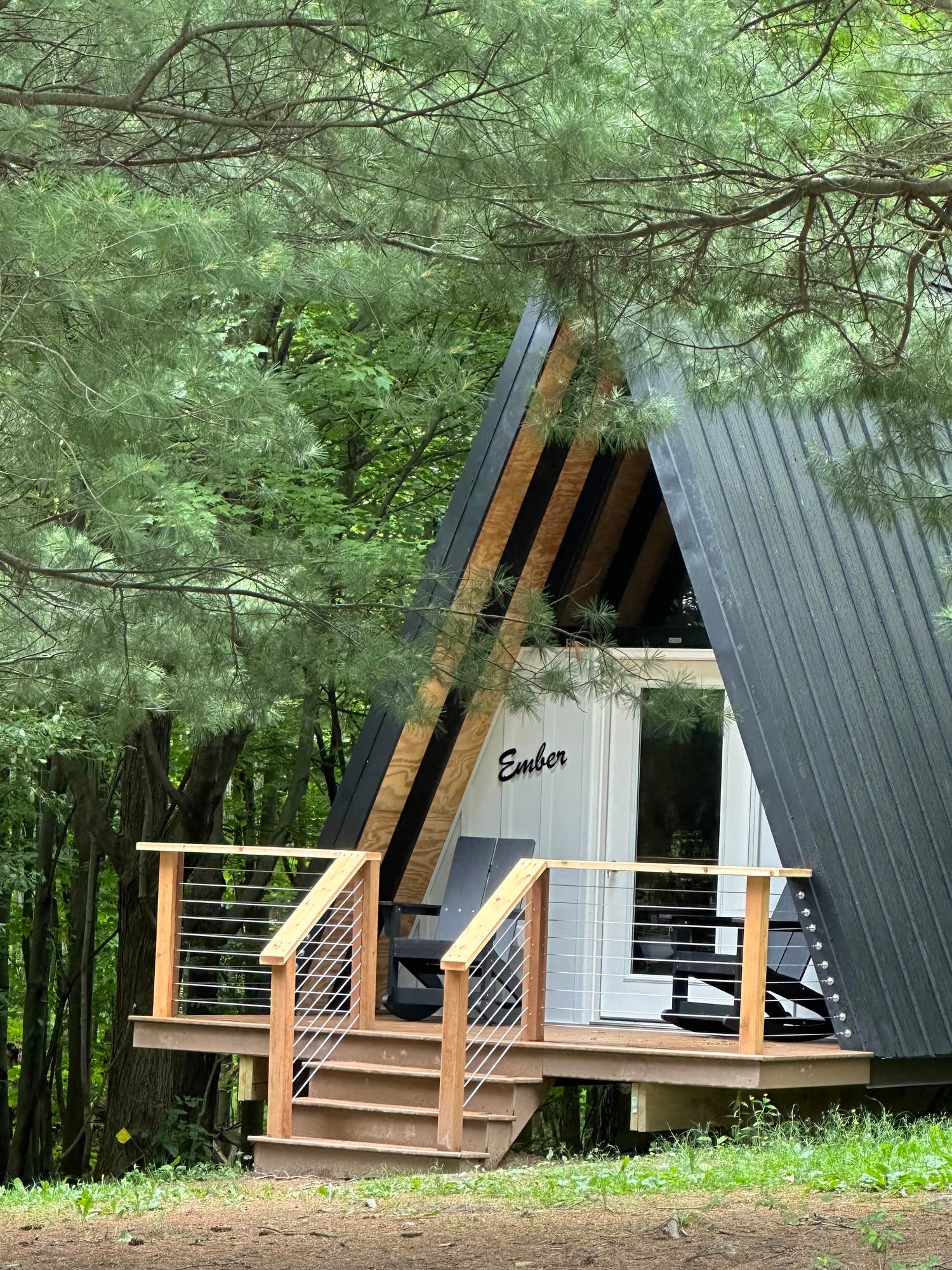 The Dyrt's photo of a cabin at Stay Bristol Woodlands near Port Byron, NY