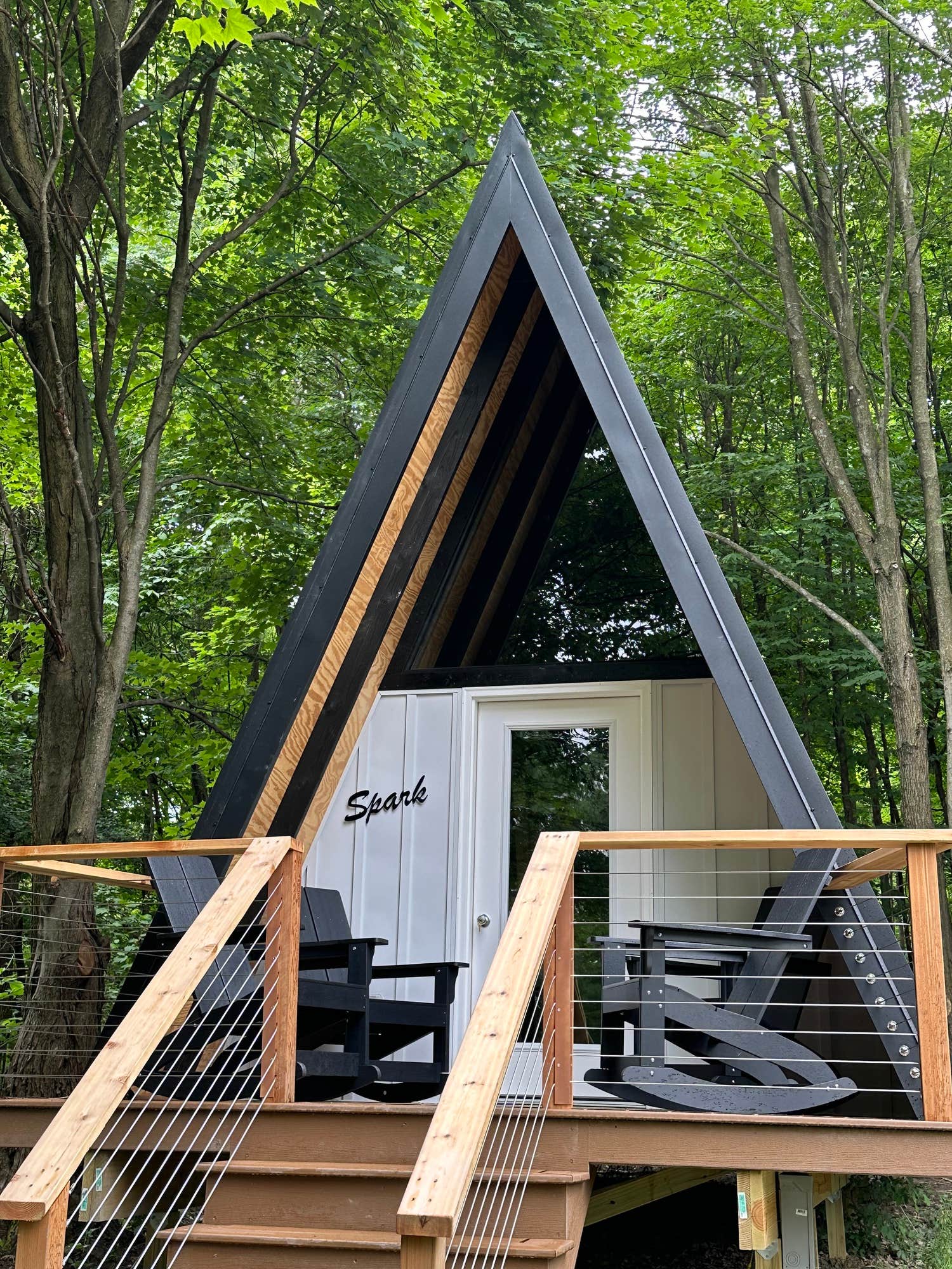 The Dyrt's photo of a cabin at Stay Bristol Woodlands near Churchville, NY