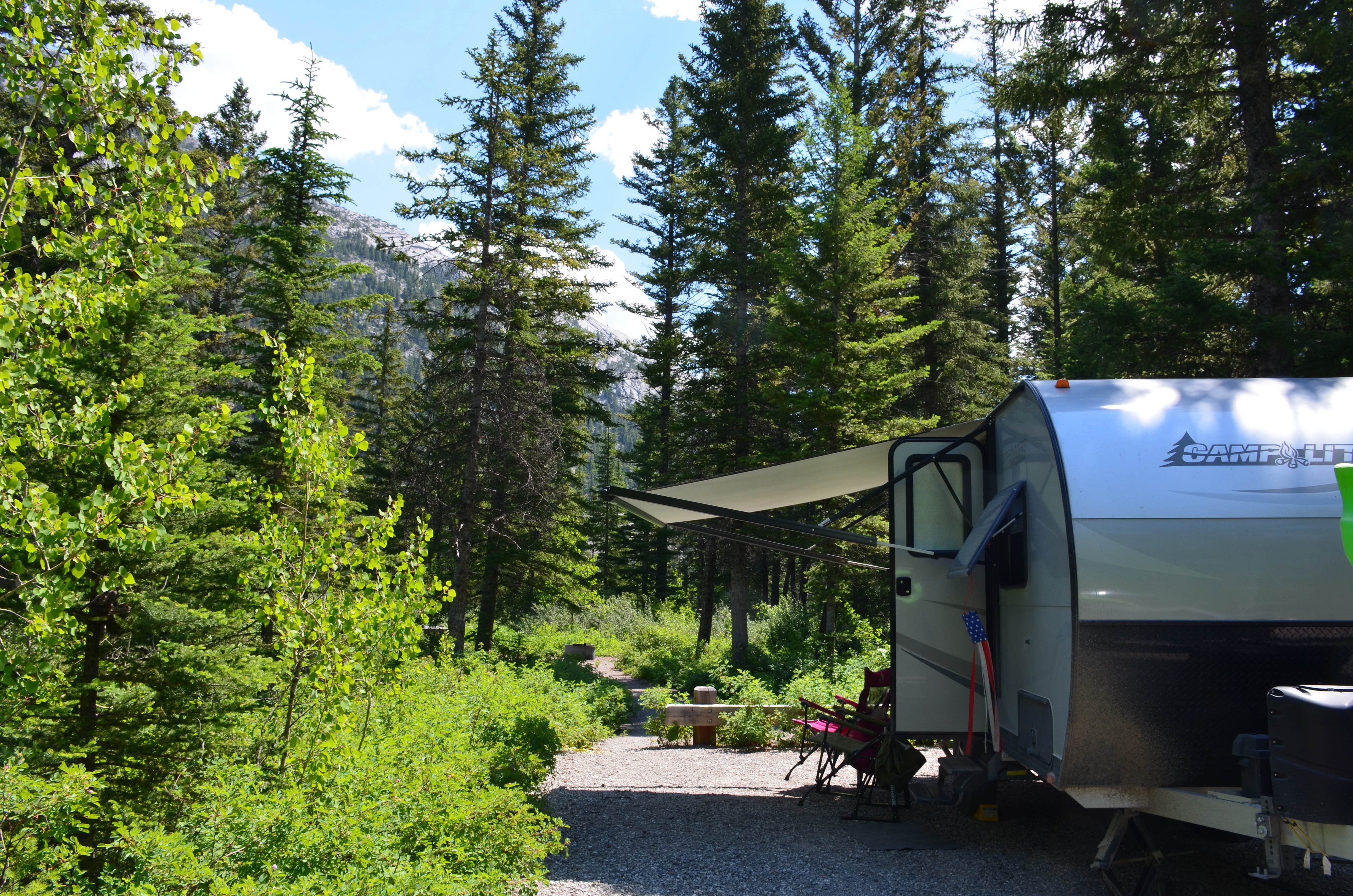 Camper-submitted photo at Cave Mountain Campground near Bynum, MT
